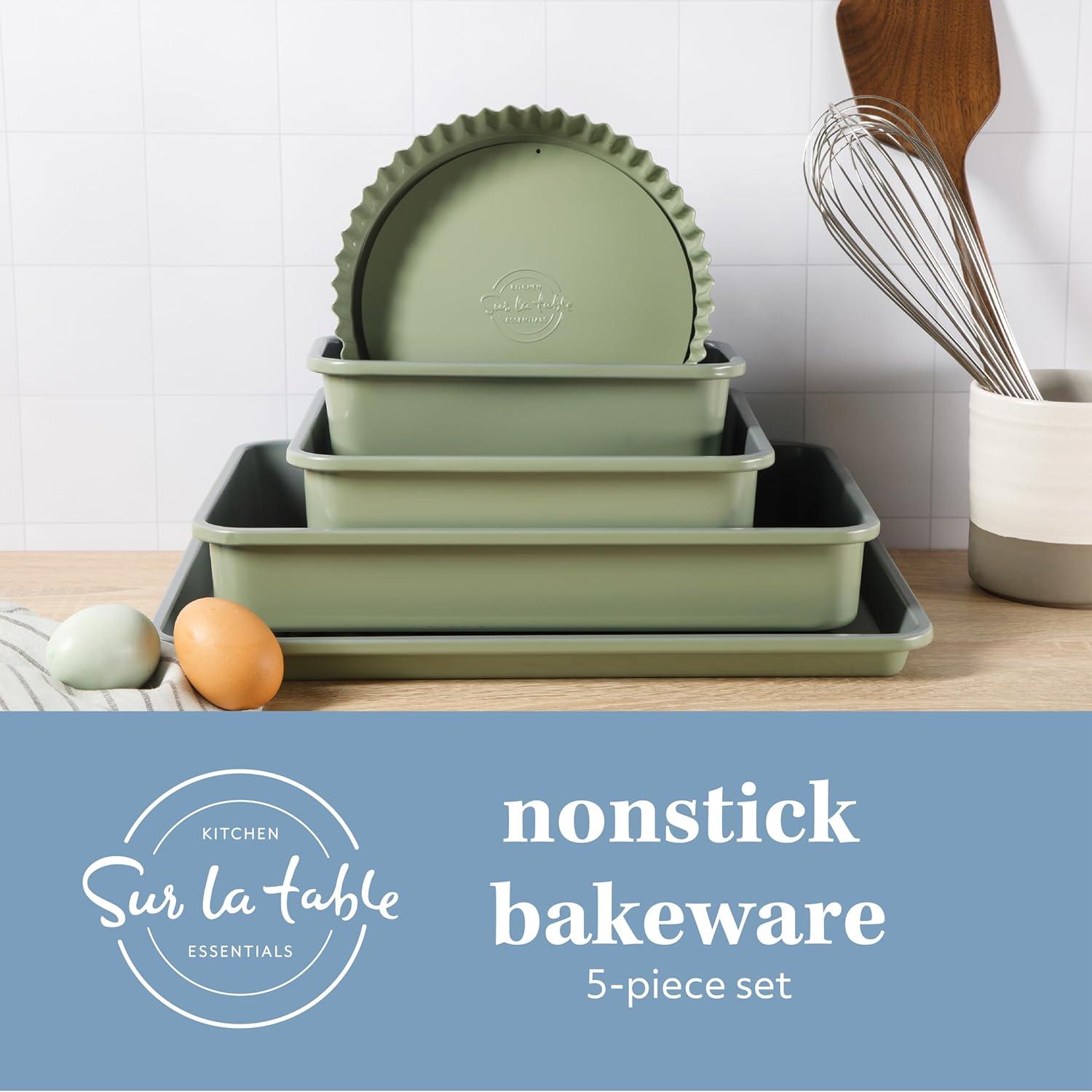 Sur La Table Kitchen Essential Baking Pans W/Premium PFA Free Grey Ceramic Non stick