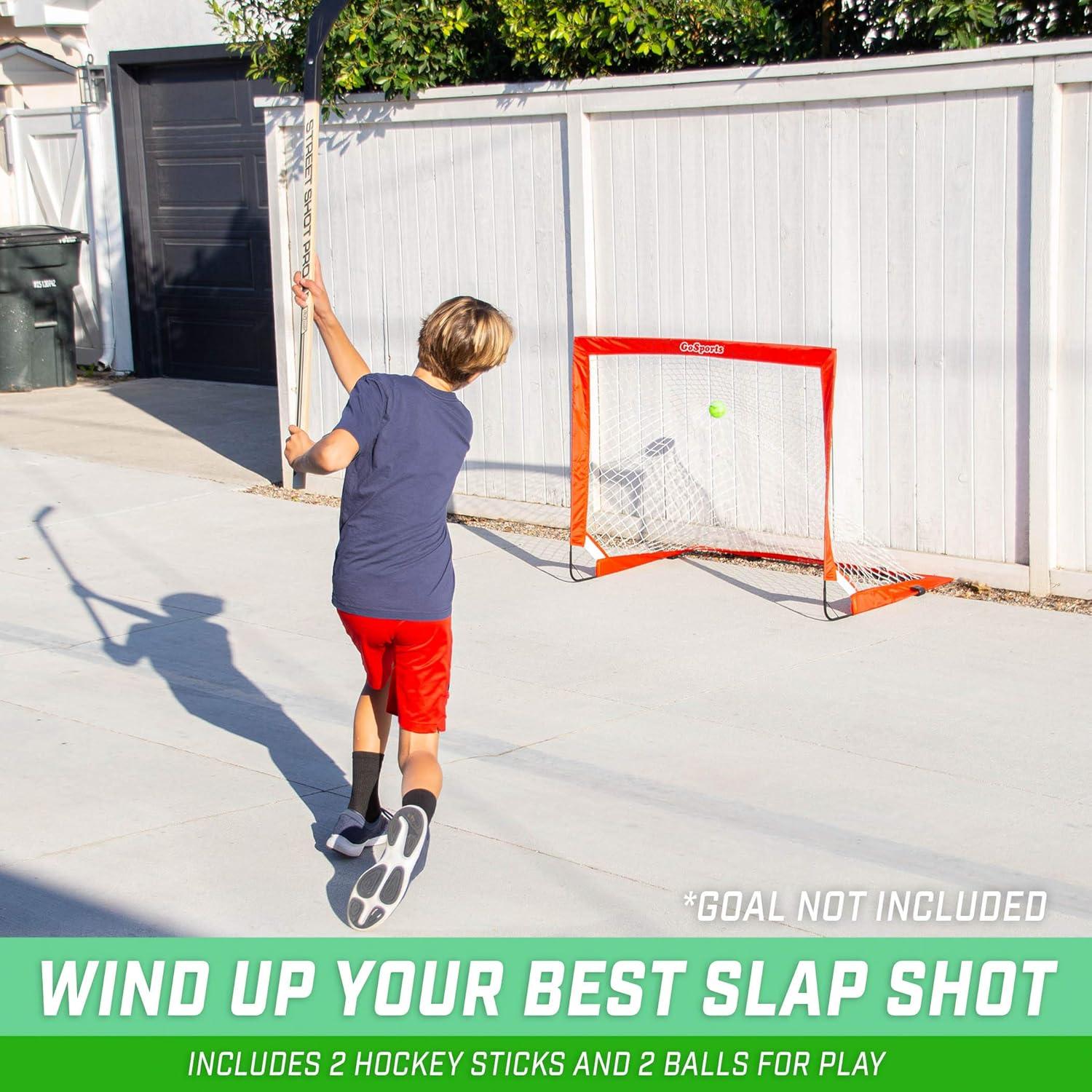 GoSports Hockey Street Sticks (Set of 2)