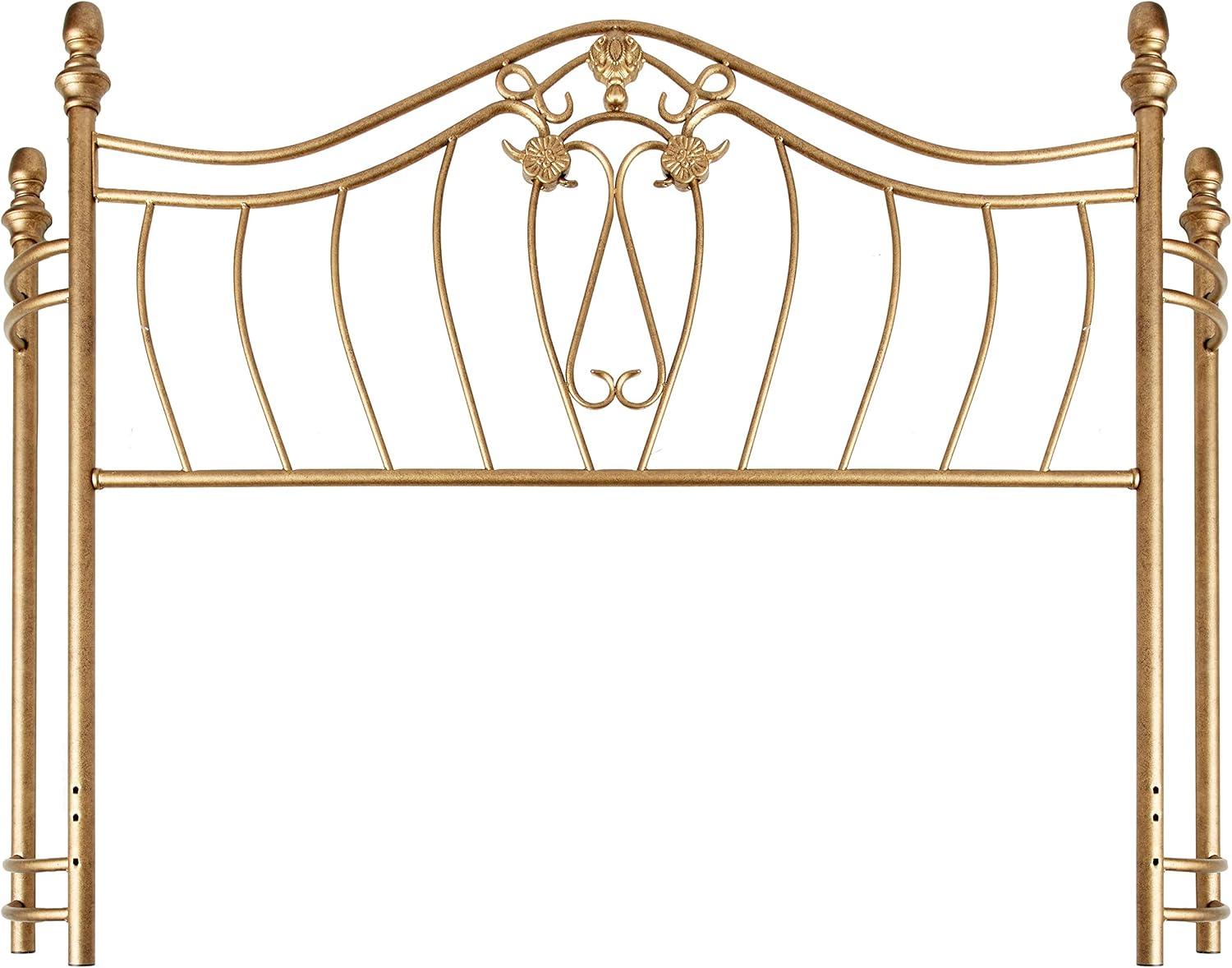 Sydney Queen Bed Antique Brushed Gold