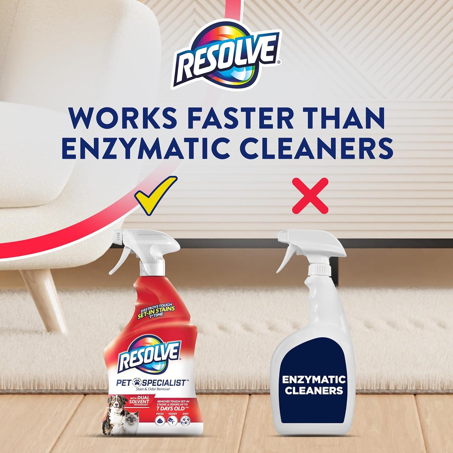 Resolve Pet Stain Remover Spray - 22oz