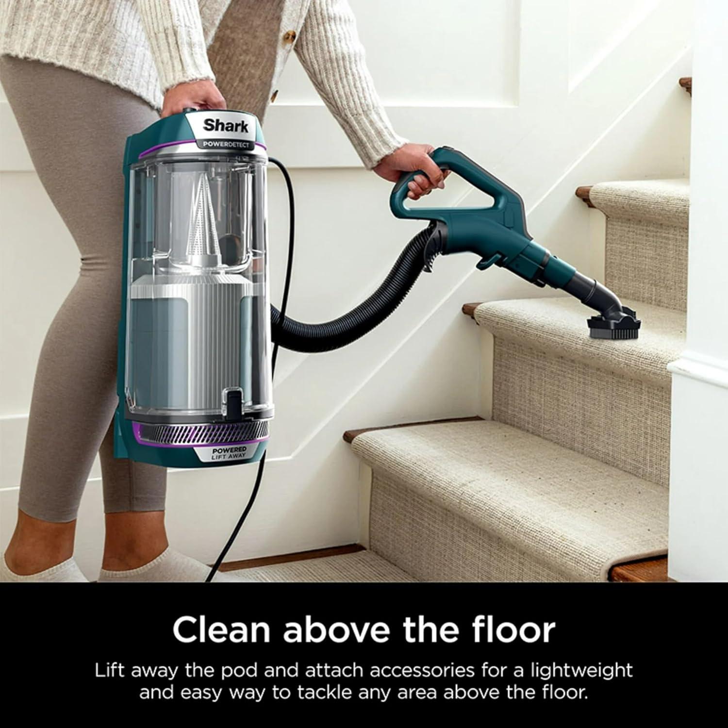 Shark ® POWERDETECT Upright Vacuum with DuoClean Detect Technology
