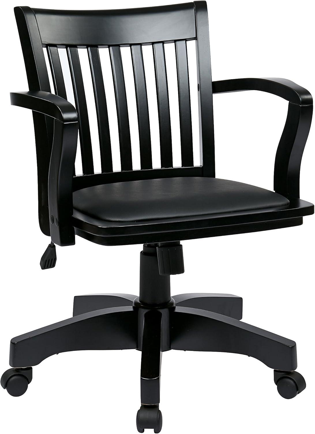 Office Star Products Genevieve Vinyl Bankers Chair