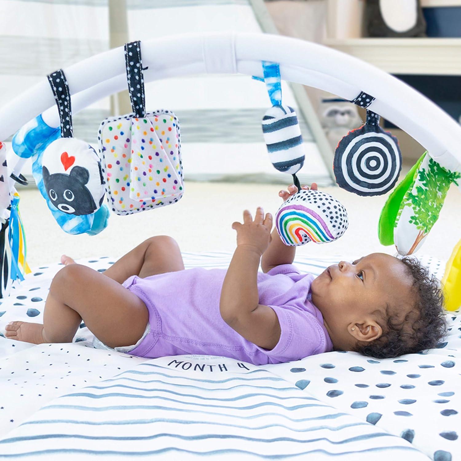 Ultra Plush Sensory Tummy Time Activity Playmat