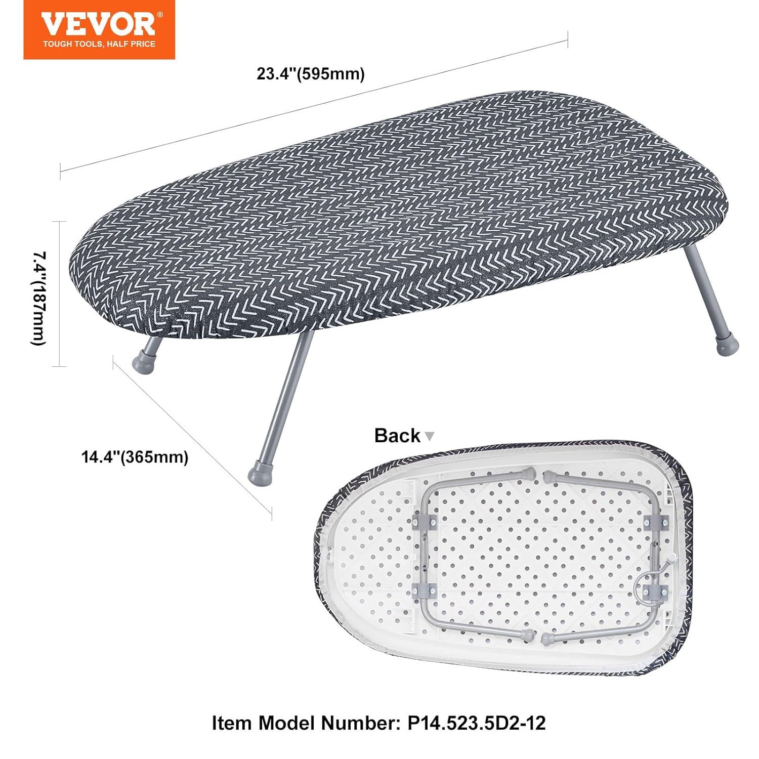 VEVOR Metal Tabletop Ironing Board