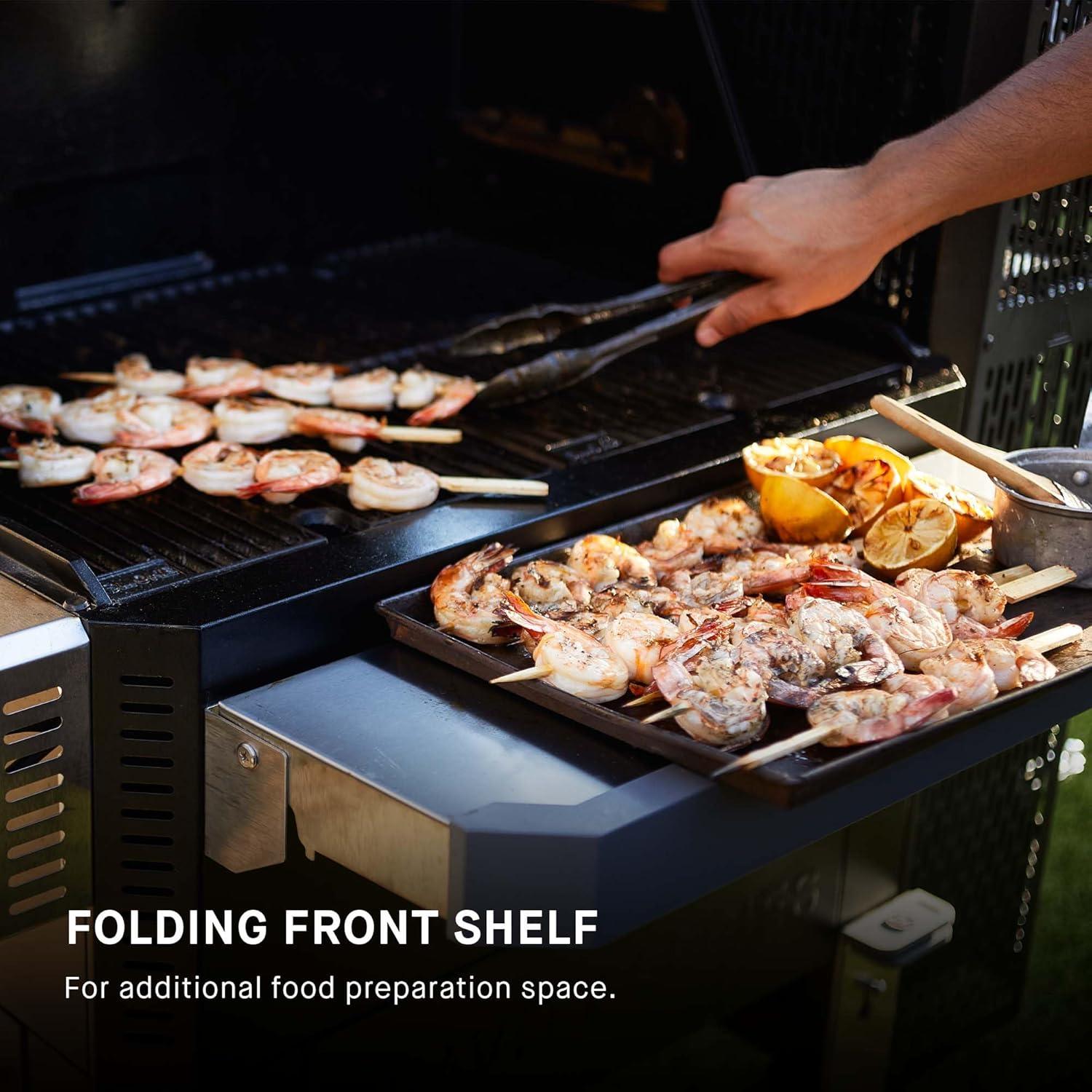 Masterbuilt Gravity Series 800 Digital Barrel Charcoal Grill with Smoker
