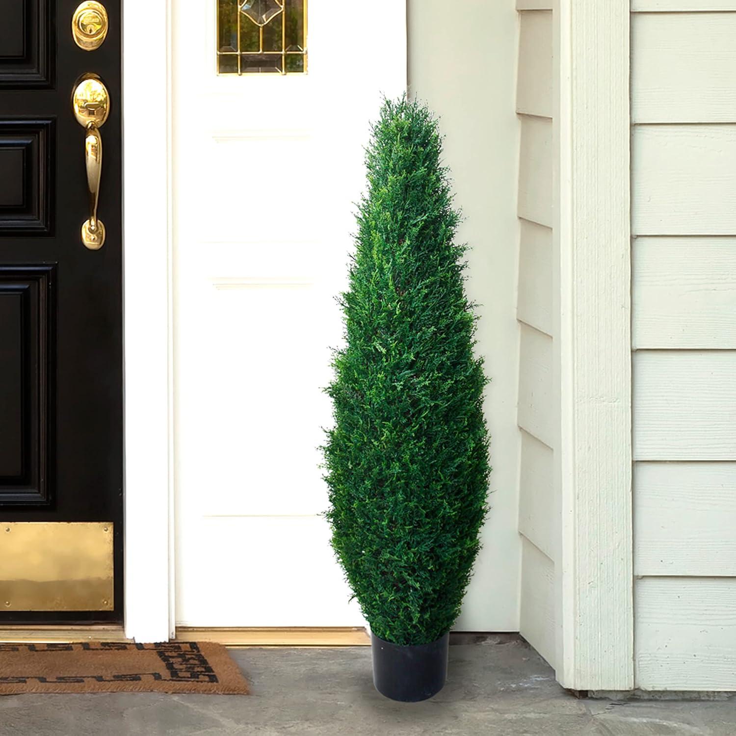 3.4ft Cypress Artificial Tree - Pure Garden