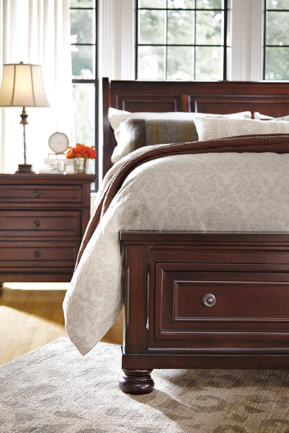 Signature Design by Ashley Porter Brown King/California King Sleigh Headboard