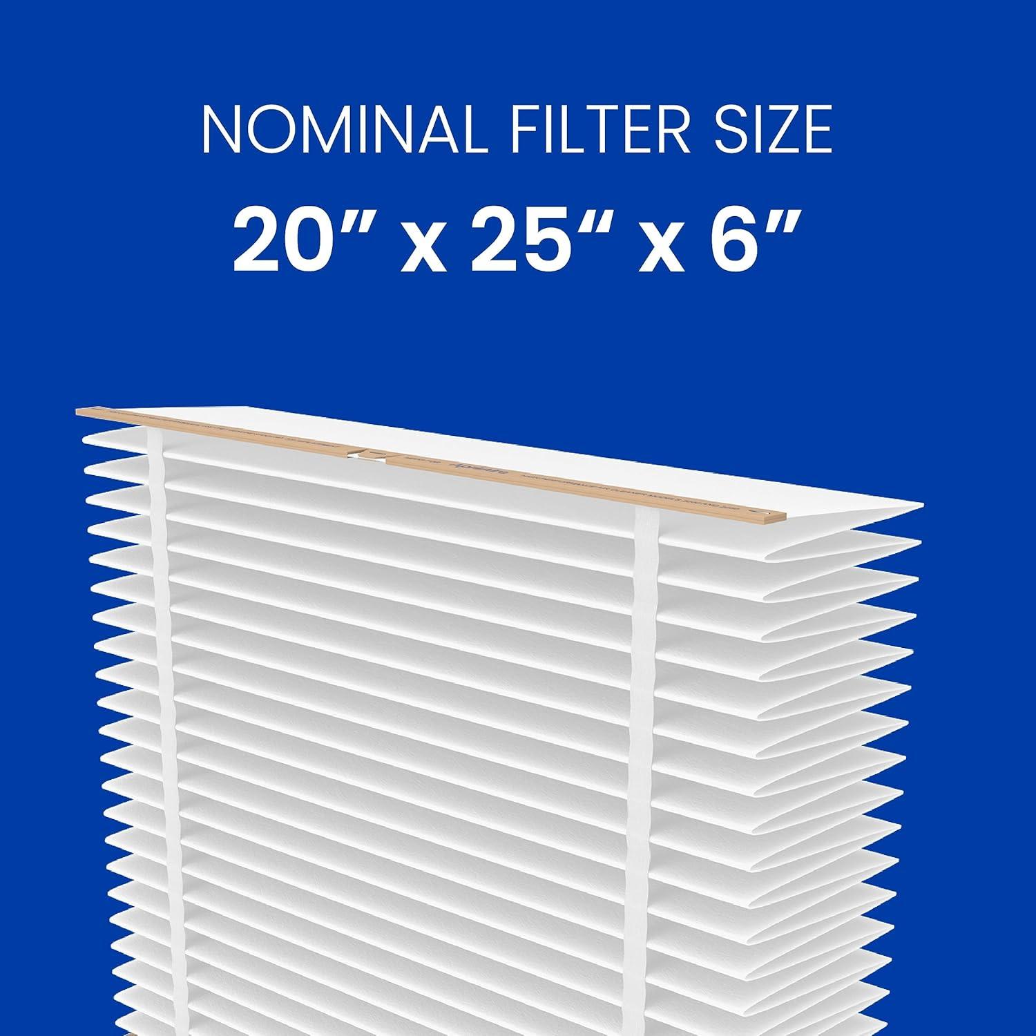 1Pack Aprilaire 201 Air Cleaner Filter Media, 20x25x6", MERV 10