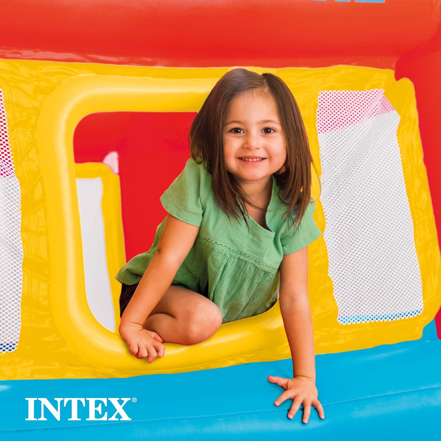Intex 2 Pack Inflatable Jump-O-Lene Indoor or Outdoor Playhouse Bounce Castle House