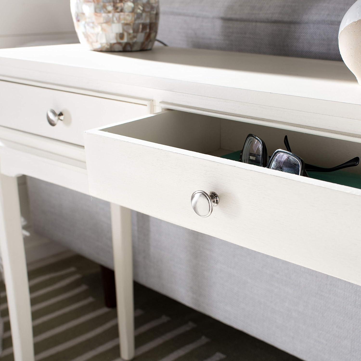 Opal 2 Drawer Console Table - CNS5726A - Off-White - Safavieh