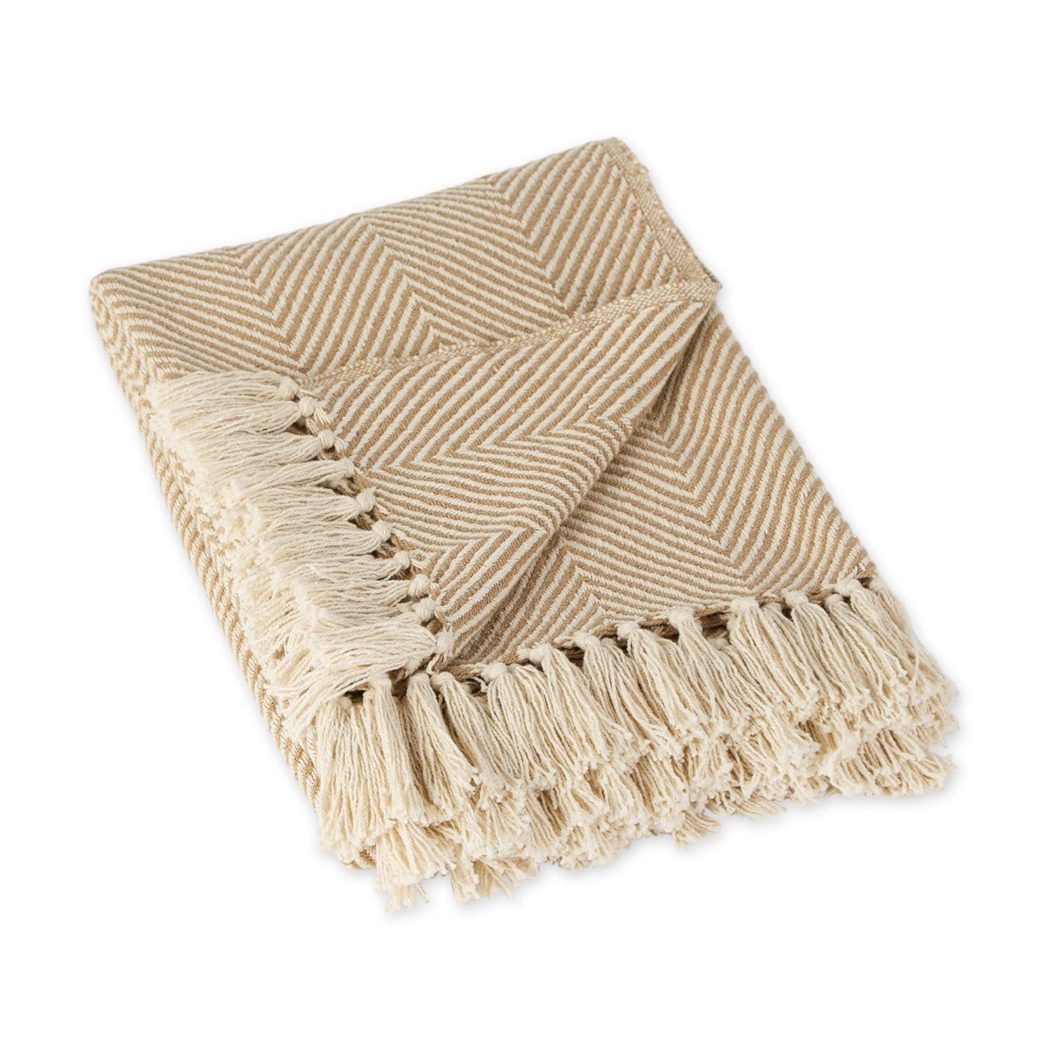 Design Imports Dll Hand Woven Throw Blanket