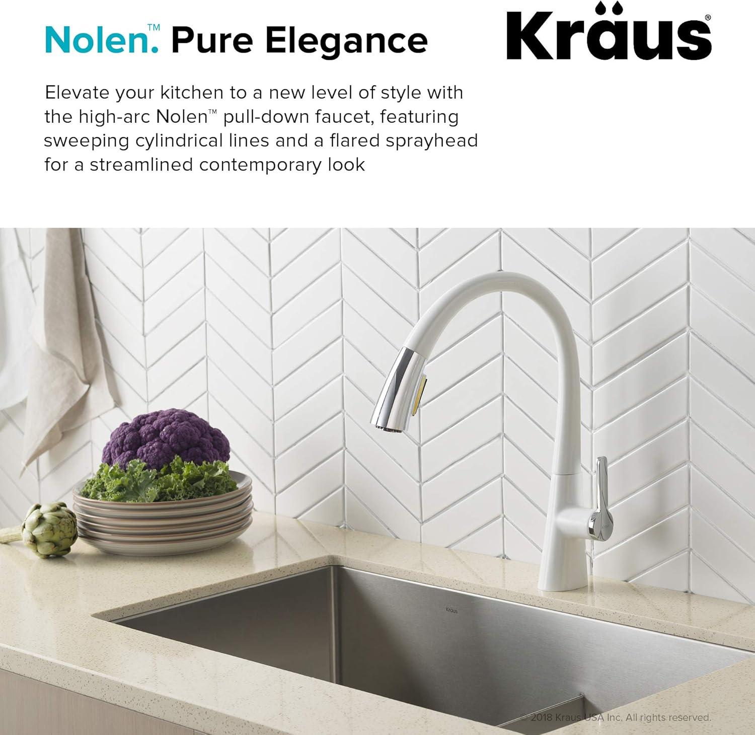 Nolen™ Pull Down Single Handle Kitchen Faucet