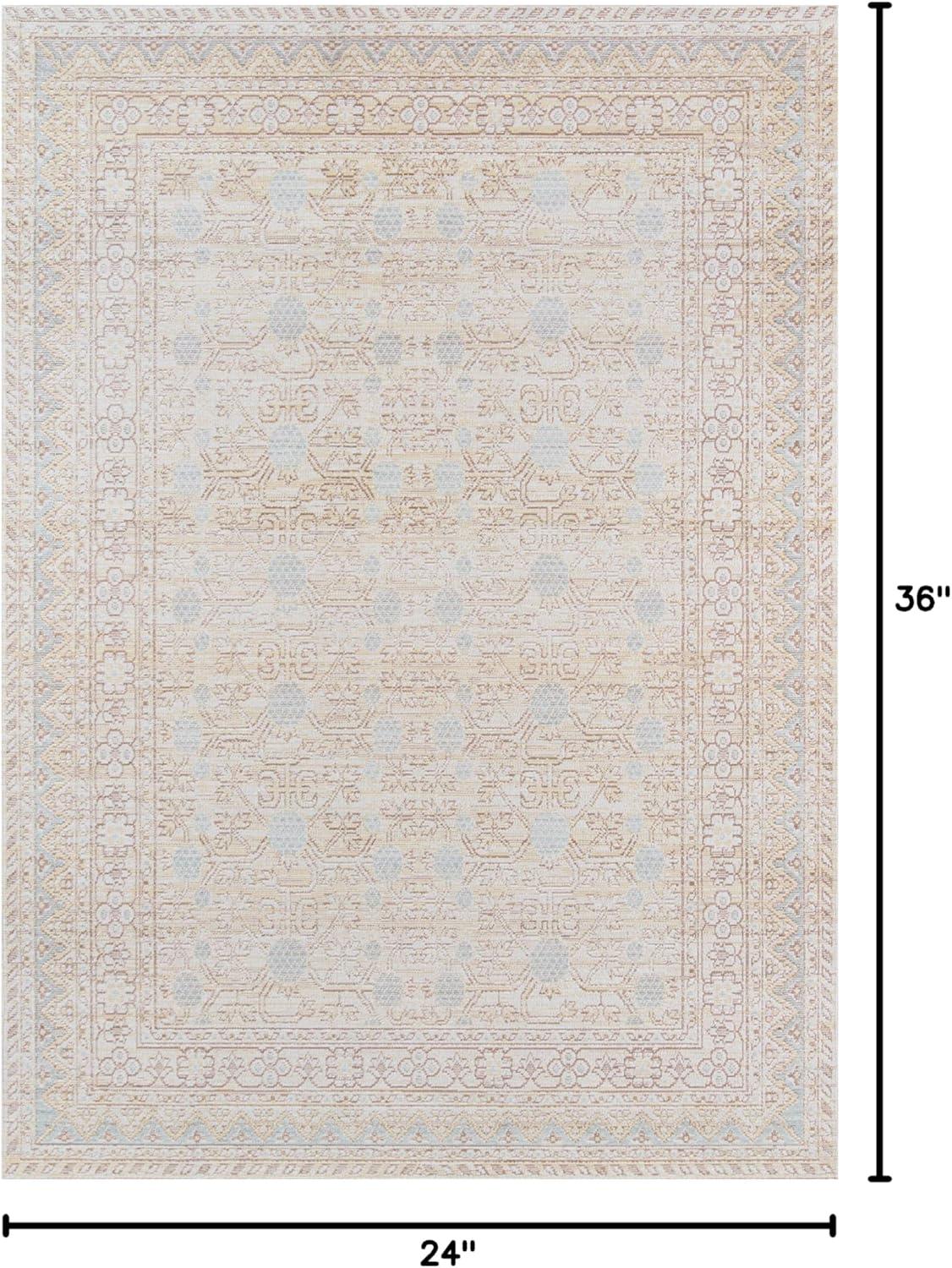 Isabella Addaneye Floral Loomed Accent Rug - Momeni