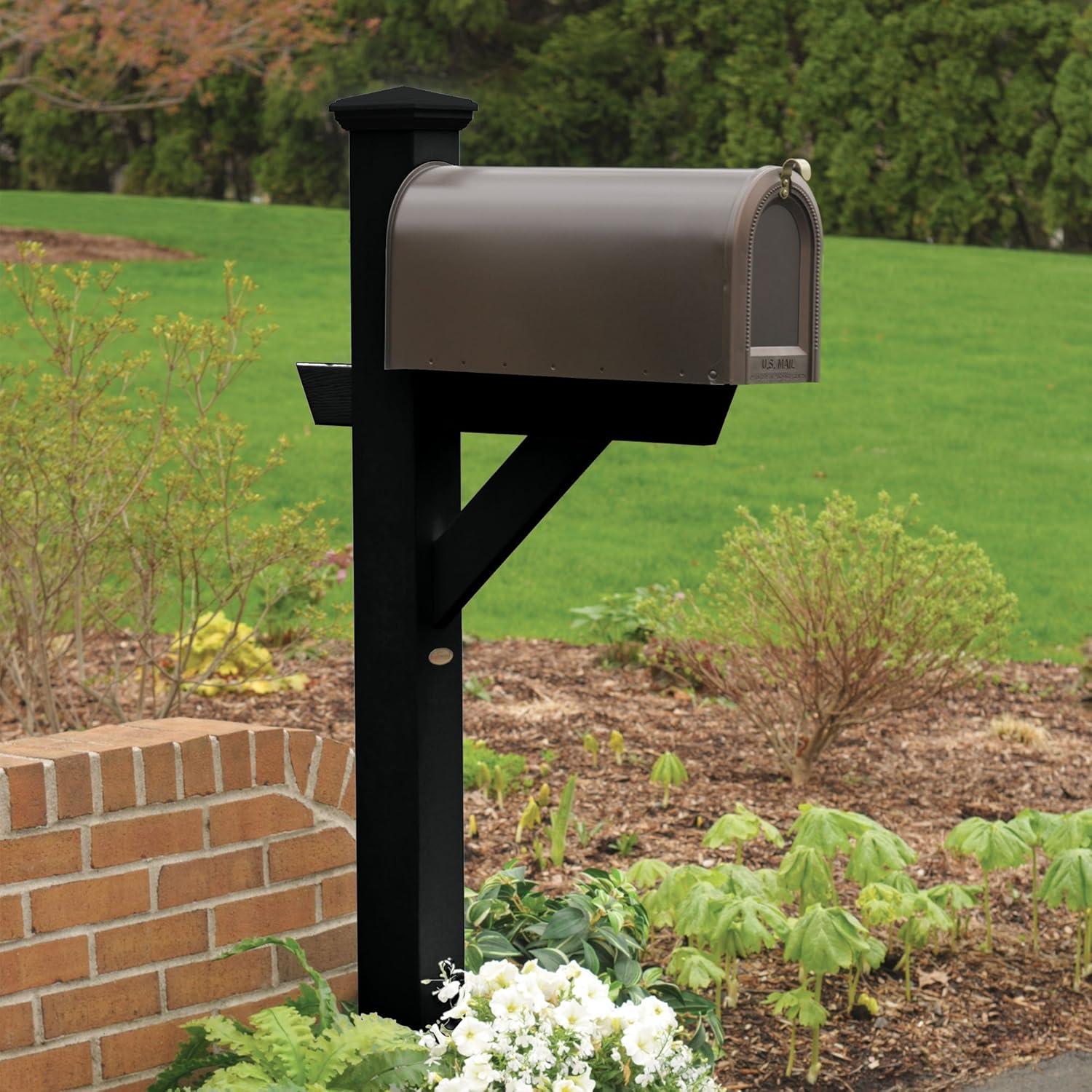 Highwood Poly Lumber Hazleton Mailbox Post - In-Ground, 58" H, 4" x 4" Post