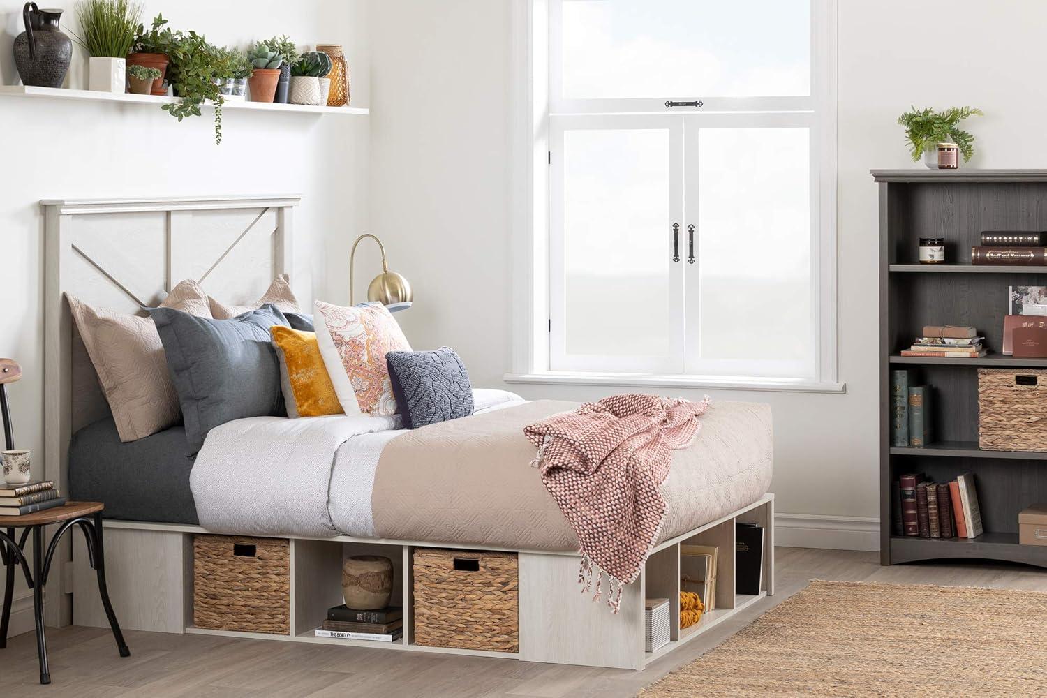 South Shore Lilak Storage Platform Bed
