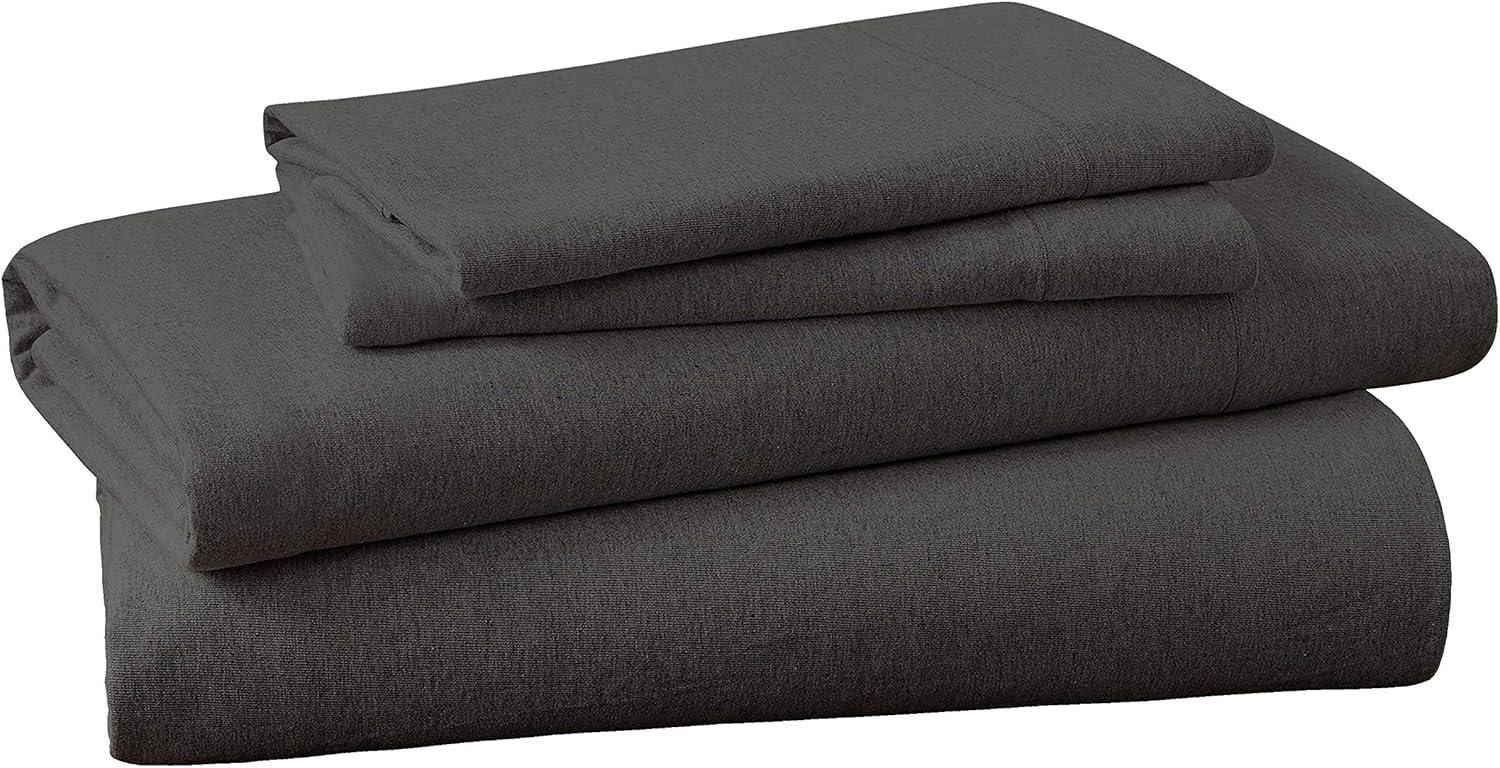 Full 4-Piece Sheet Set, Soft tees Luxury Cotton Modal Ultra Soft Jersey Knit Sheet Sets by Royale Linens