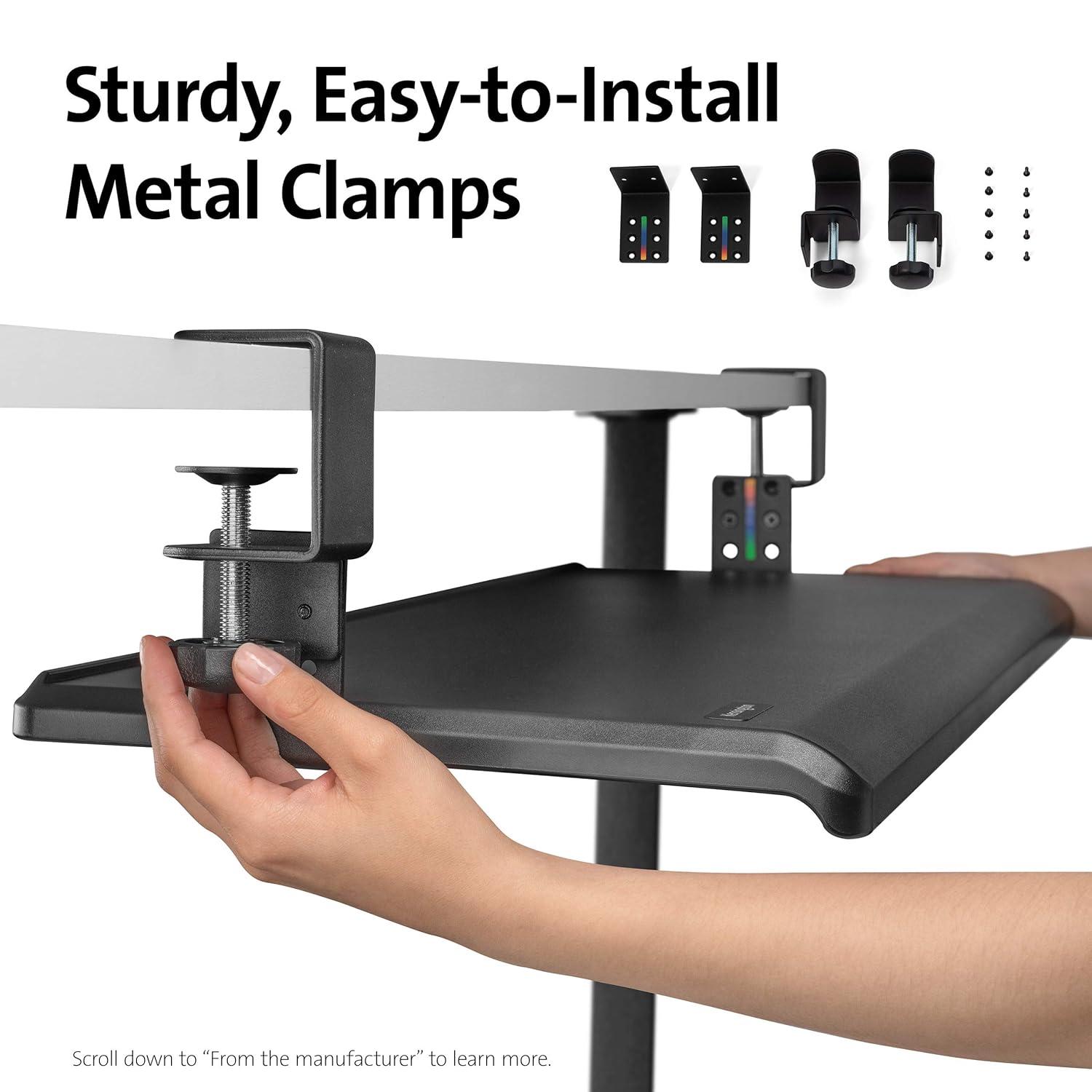 Kensington Smartfit Tooless Clamp-On Keyboard Drawer K55407WW