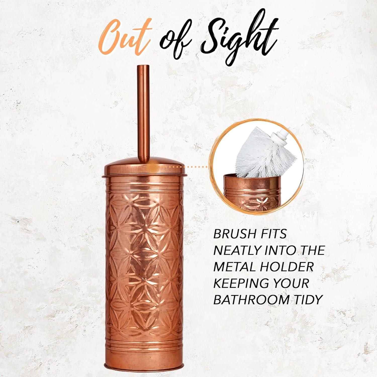 Autumn Alley Autumn Alley Alley Metal Toilet Brush And Holder