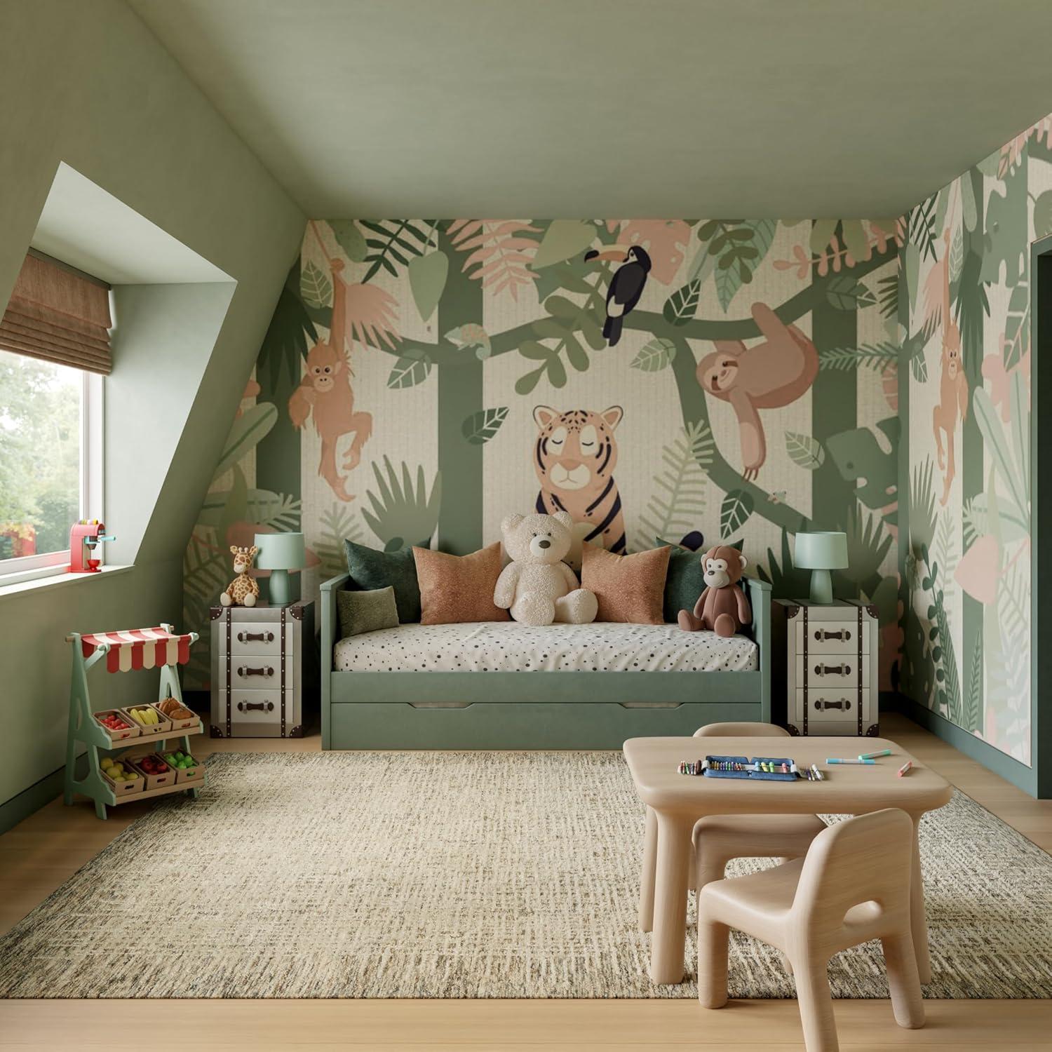 Nourison Vail Rustic Texture Indoor Area Rug Ivory/Multi 7'9" x 9'9"