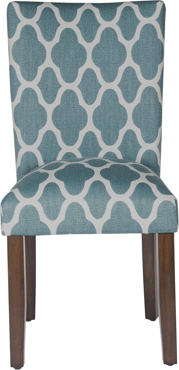 HomePop Parsons Dining Chairs (Set of 2), Quatrefoil