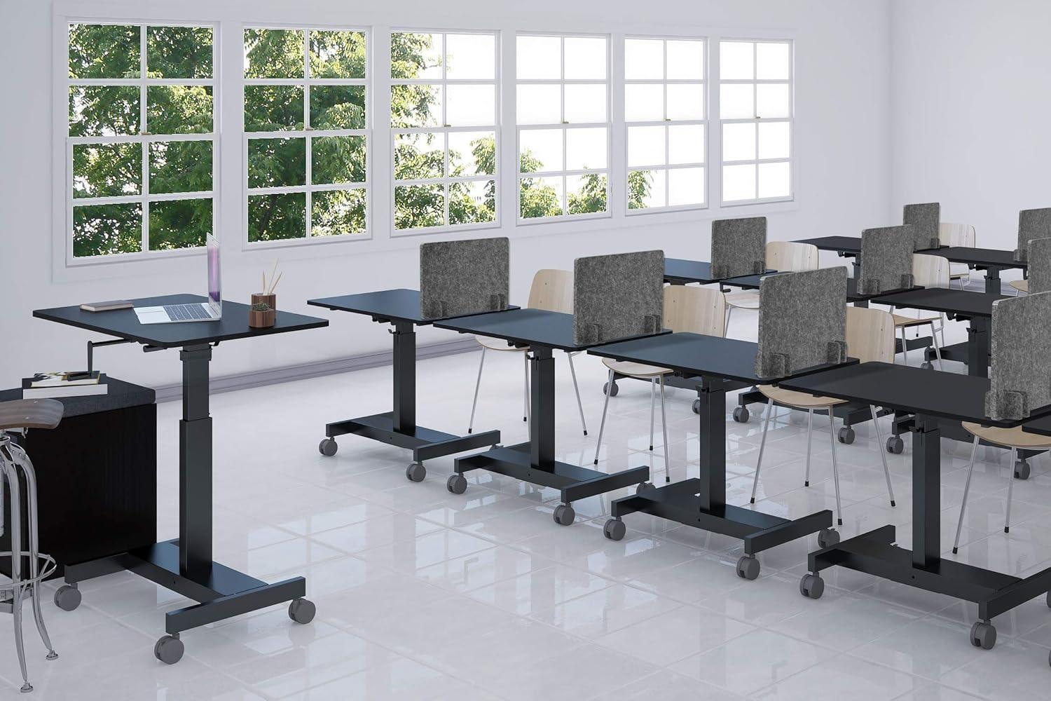 Stand Up Desk Store Fabric 1 Panel Desk Partition