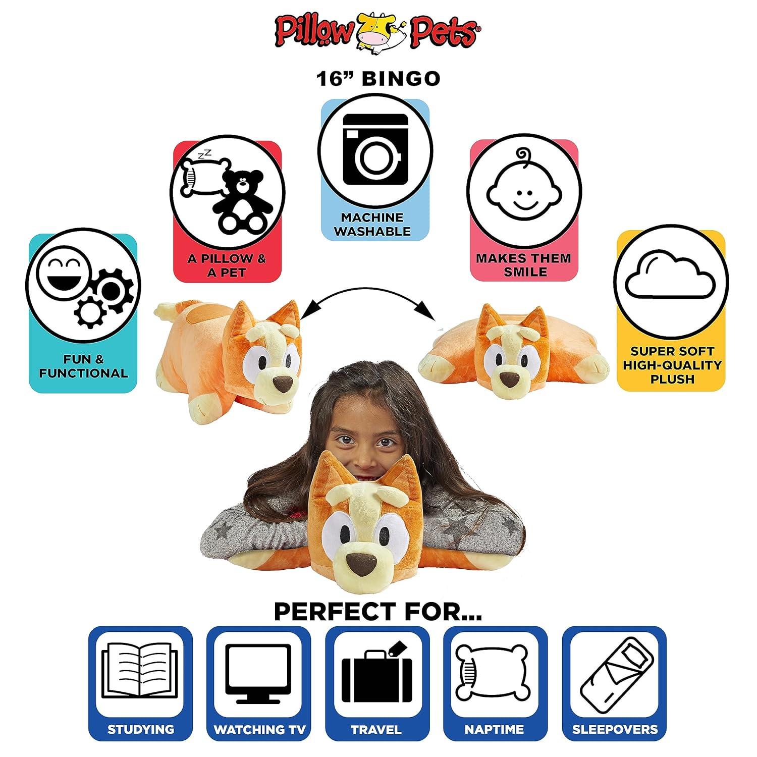 Bingo Bluey Large Pillow Pets