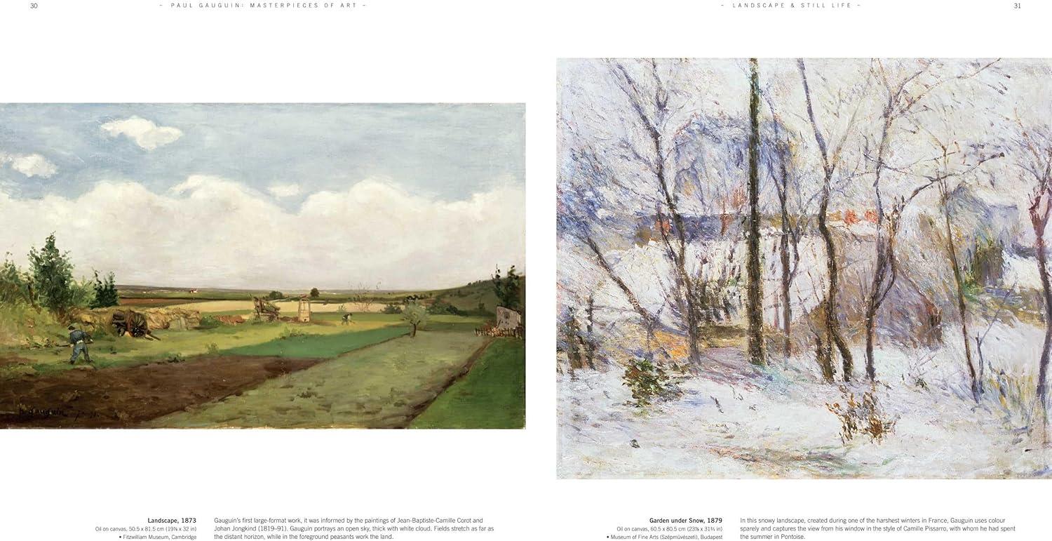 Paul Gauguin Masterpieces of Art Hardcover Book