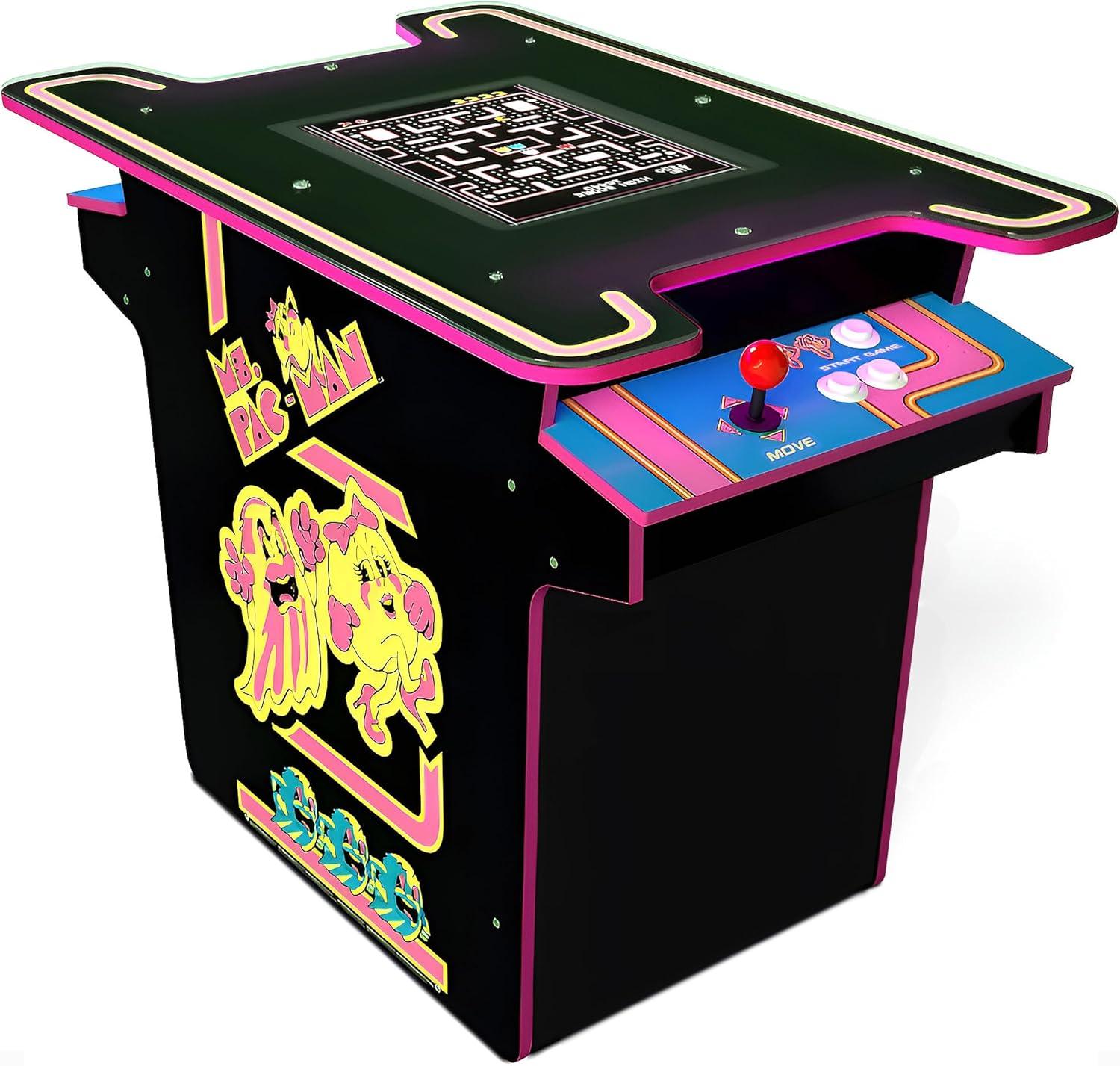 Arcade 1Up Arcade1Up Ms. Pac-Man 40th Anniversary Head-to-Head Black Series Edition Table