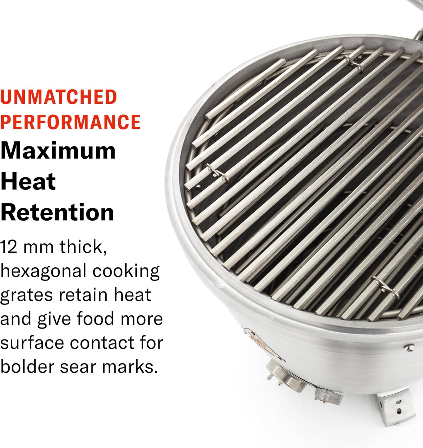 Blaze 20-Inch Cast Aluminum Kamado Grill - BLZ-20-KAMADO
