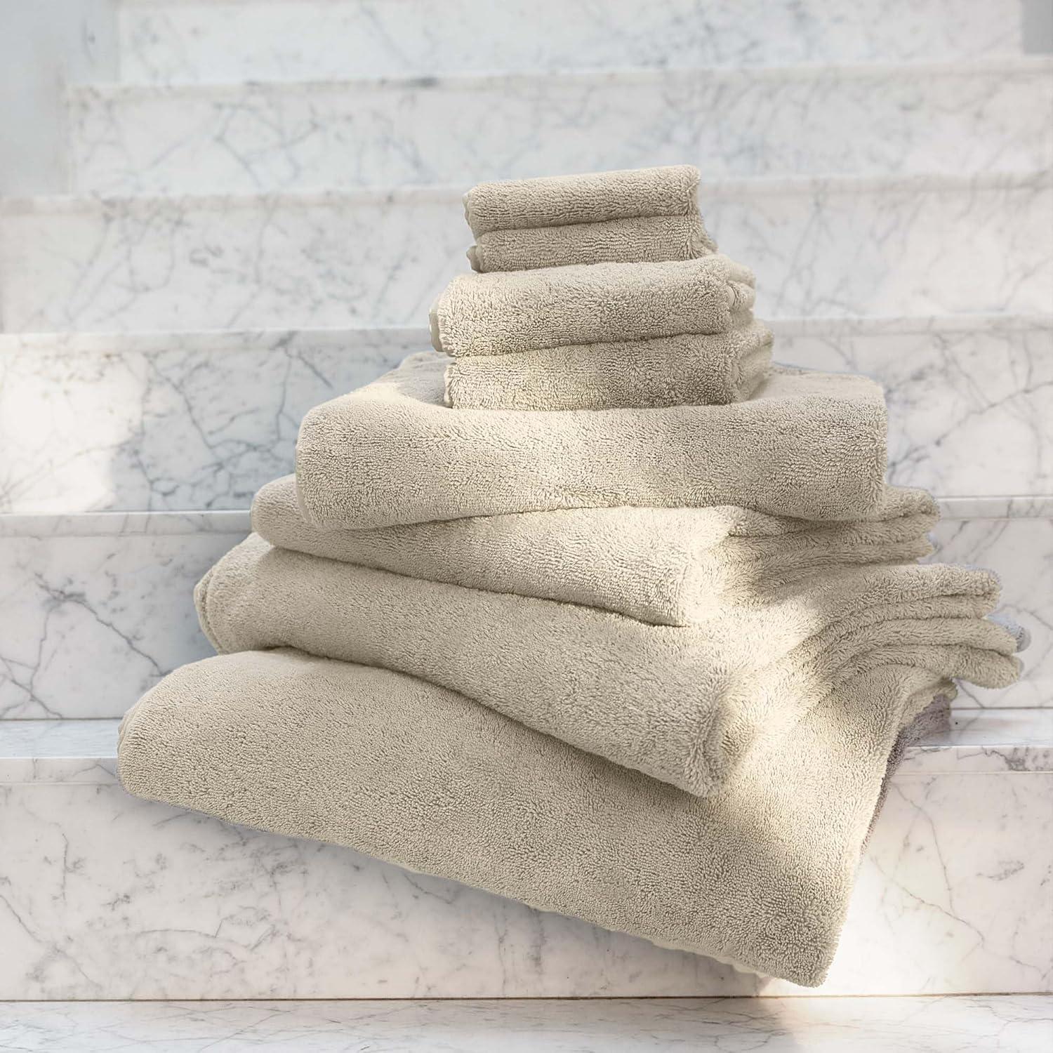 Italic Ultraplush Australian Cotton Hand Towels - Set of 2 Luxury Hand Towels, Ultra Soft and Highly Absorbent 800GSM,100% Cotton Towels for Bathroom,Shower, Hotel, and Spa (Sand)
