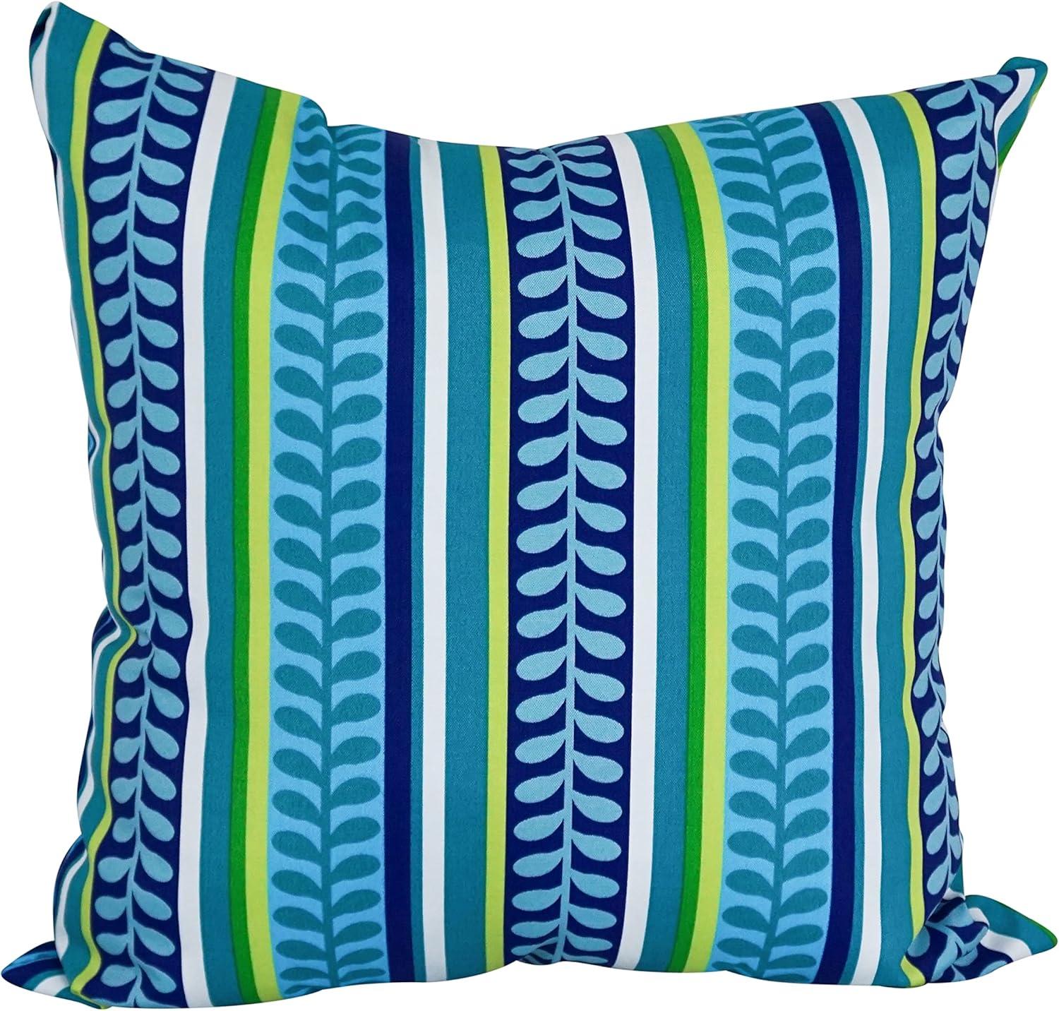 Indoor/Outdoor Reversible Throw Pillow