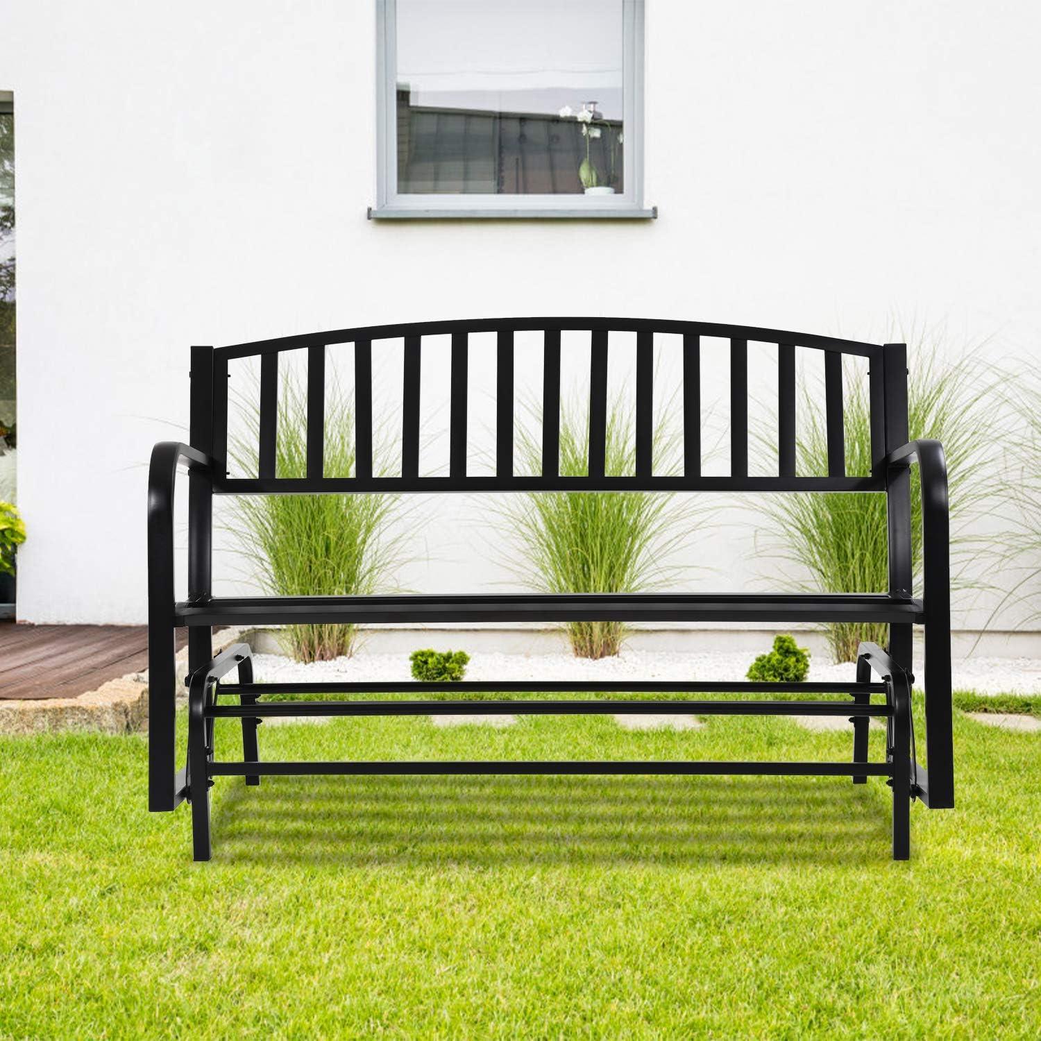 Stainless Steel Outdoor Bench