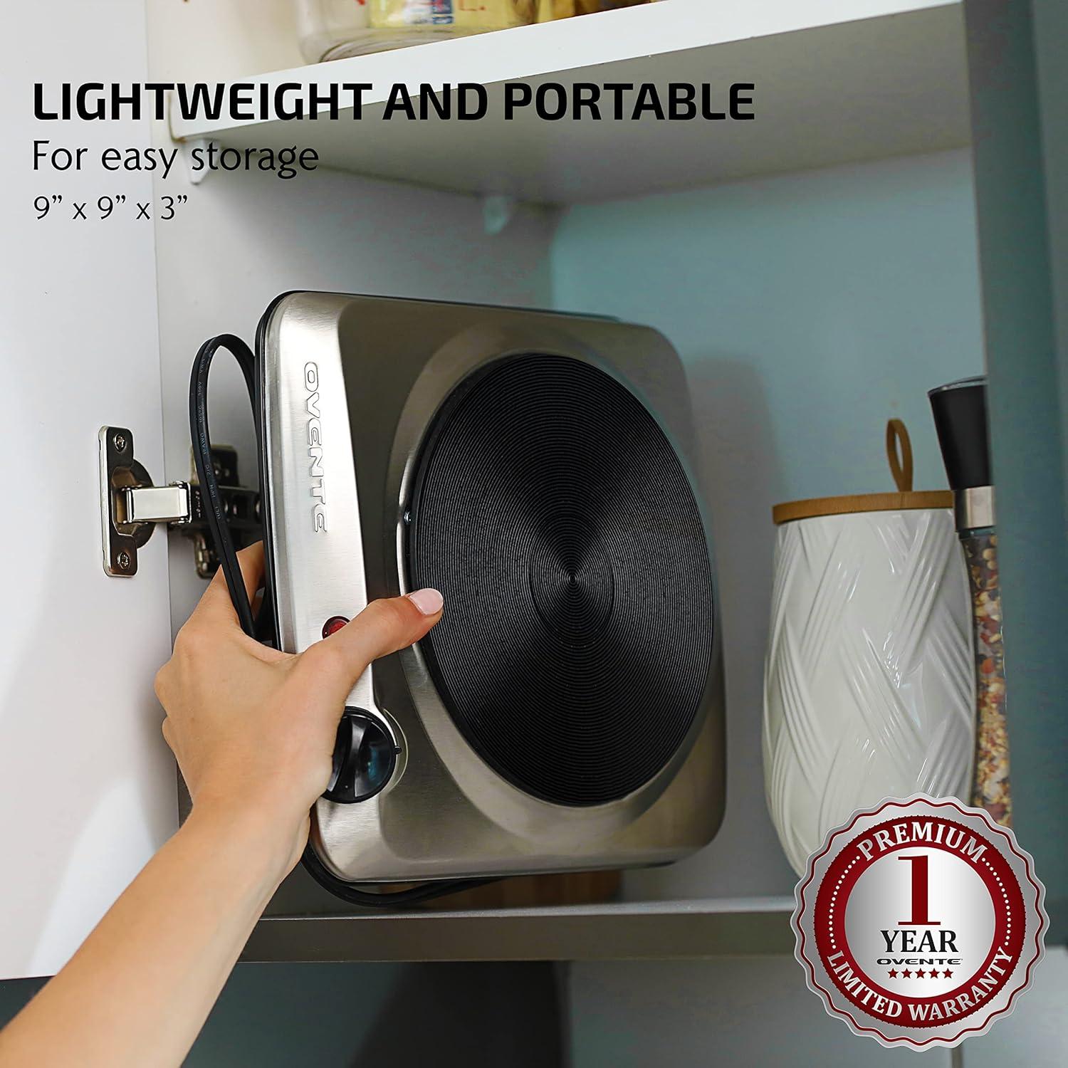 Ovente OVENTE Electric Single Cast Iron Burner