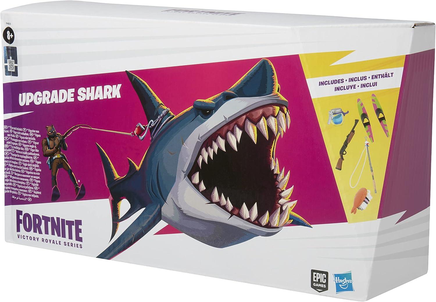 6-inch Articulated Victory Royale Upgrade Shark Action Figure with Accessories