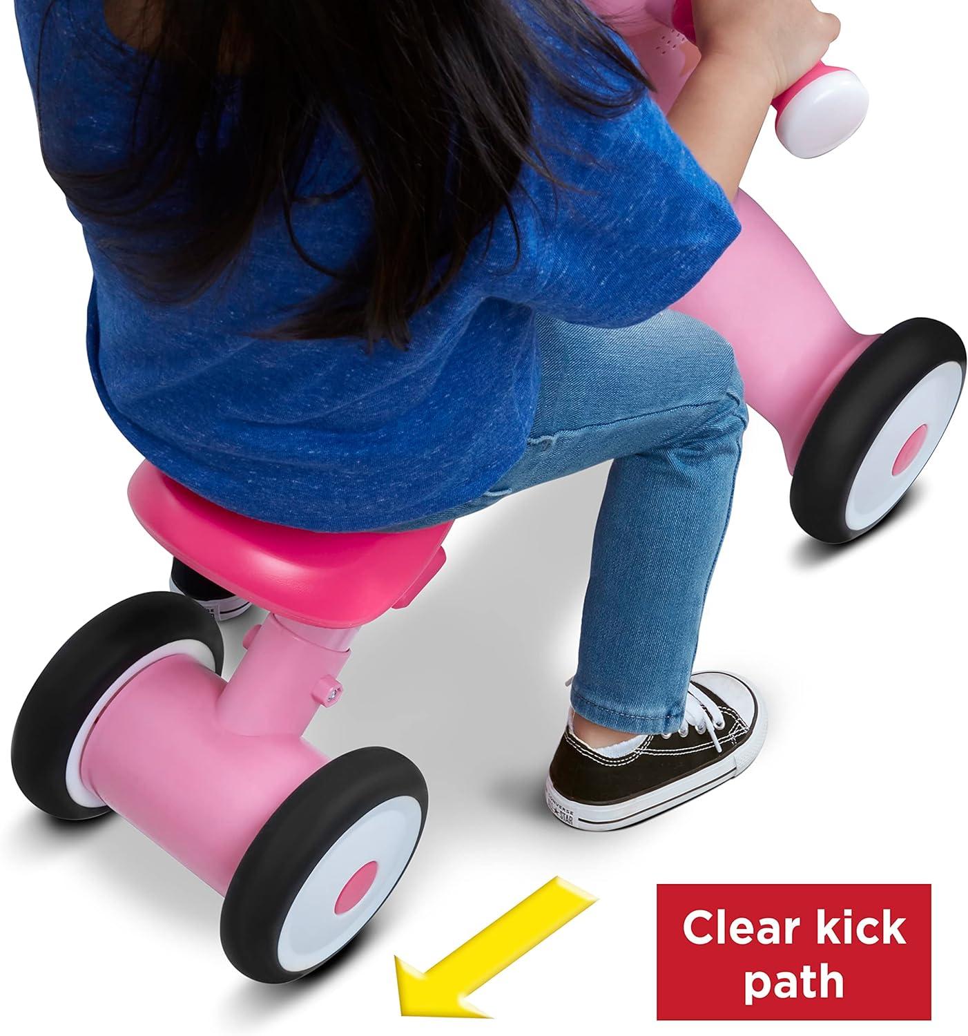 Radio Flyer, Lil' Racers: Sparkle the Unicorn Ride-on for Girls and Boys