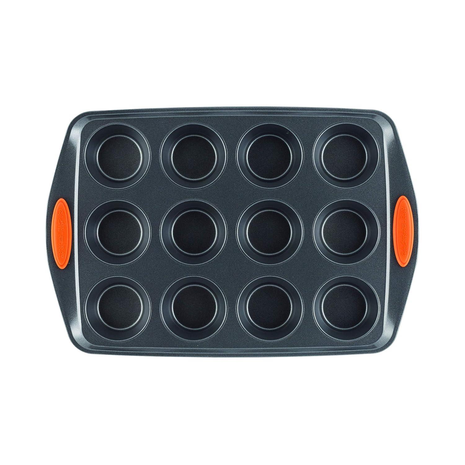 Rachael Ray Rachael Ray 12-Cup Non-Stick Yum-O Bakeware Oven Lovin Muffin Pan