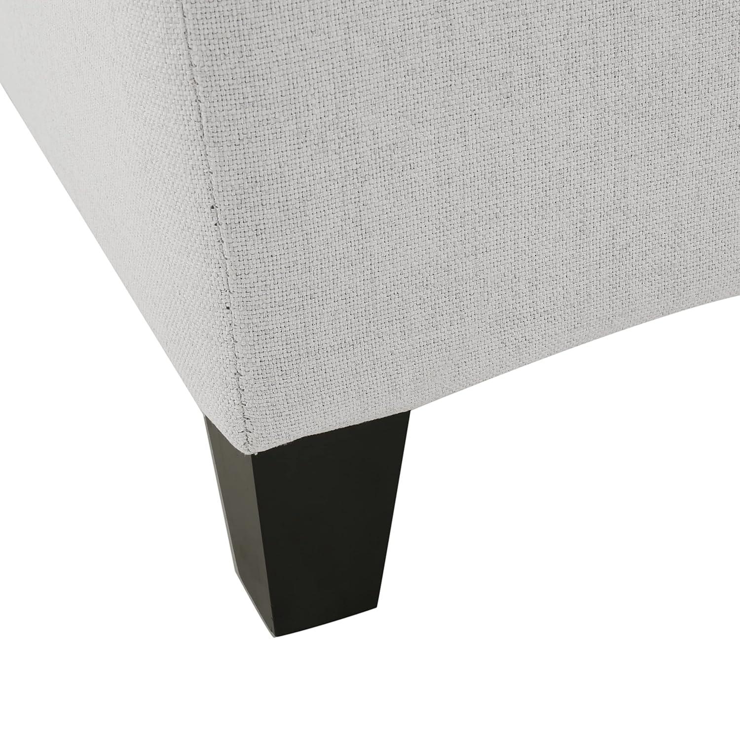 Mission Storage Ottoman - Light Gray - Christopher Knight Home