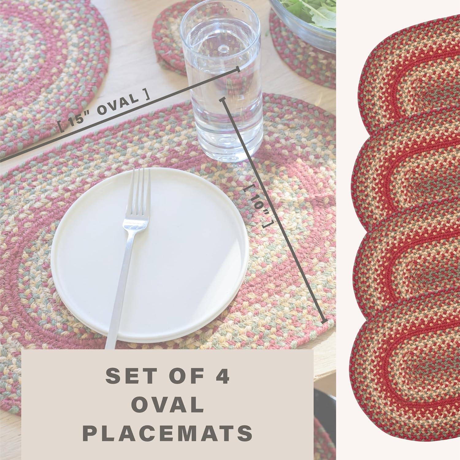 Homespice - Denim Blue Runner for Table 11x36 inches, a Long and Thick Table Runner to Use as a Coastal Style Dinner Table Runner - Handmade from Premium Jute - Reversible and Durable Braided Runner