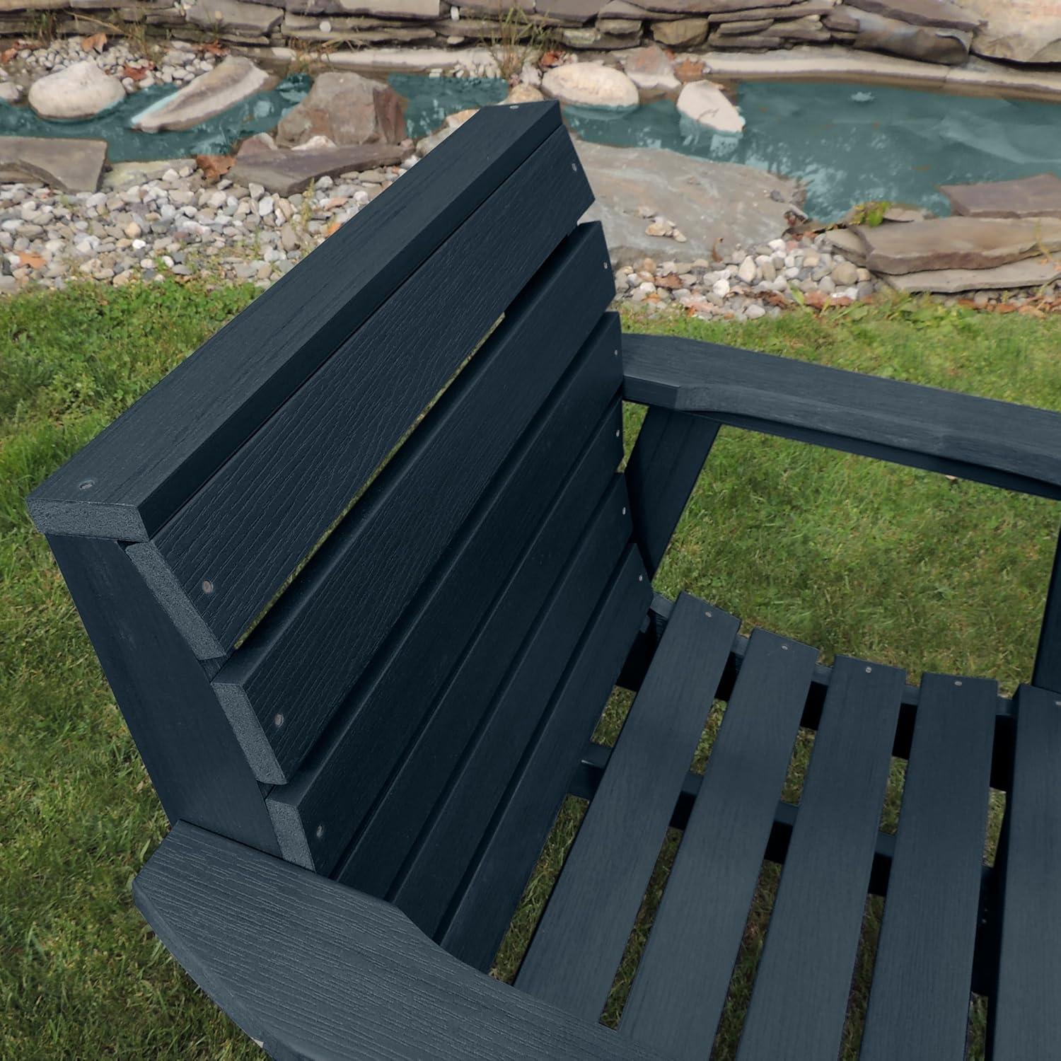 Highwood Weatherly Blue Outdoor Garden Chair