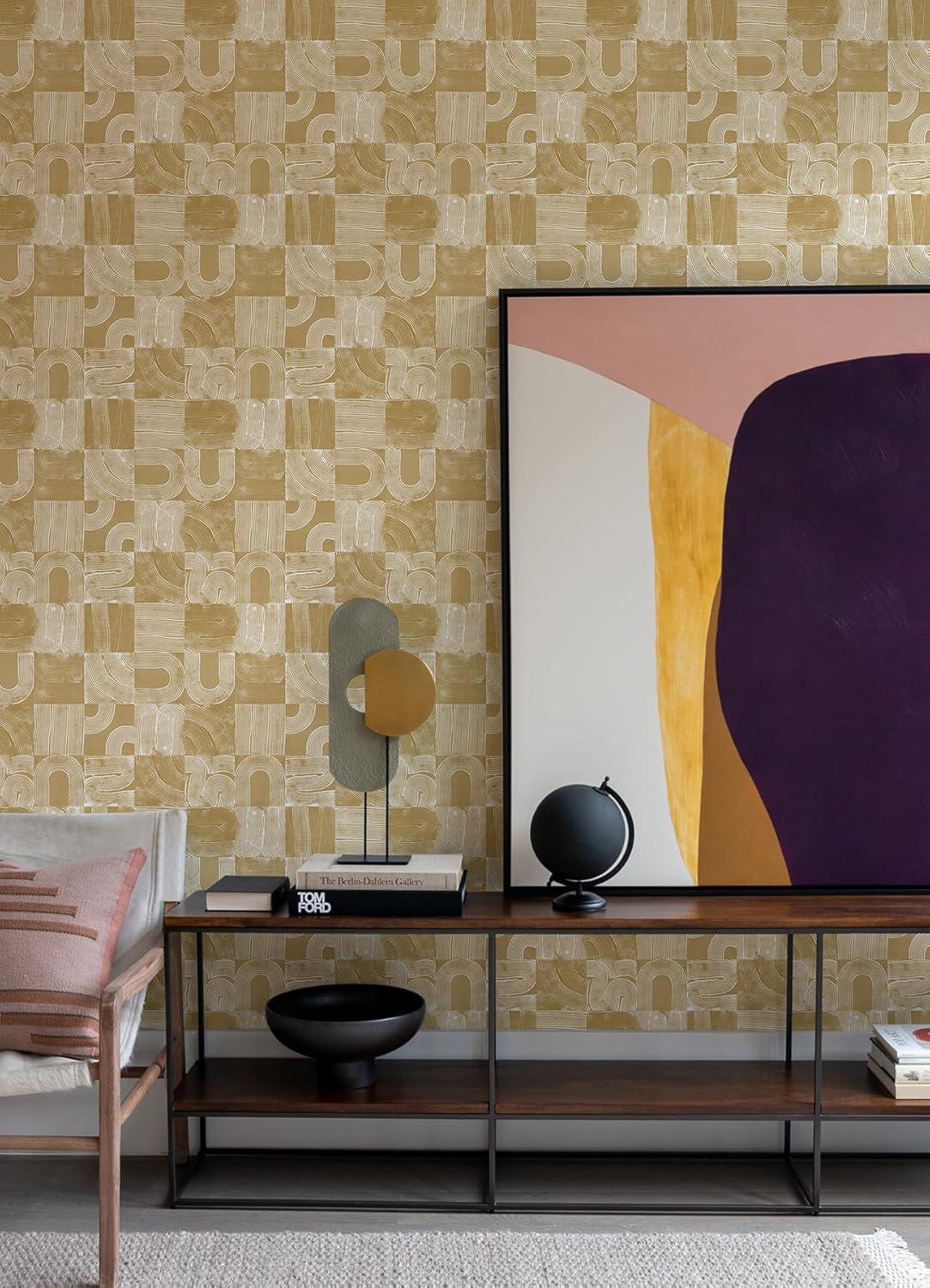 Jacobsen Peel & Stick Geometric Wallpaper