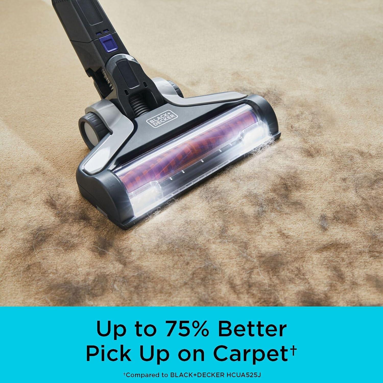 BLACK+DECKERPOWERSERIES Extreme 20V MAX* cordless stick vacuum