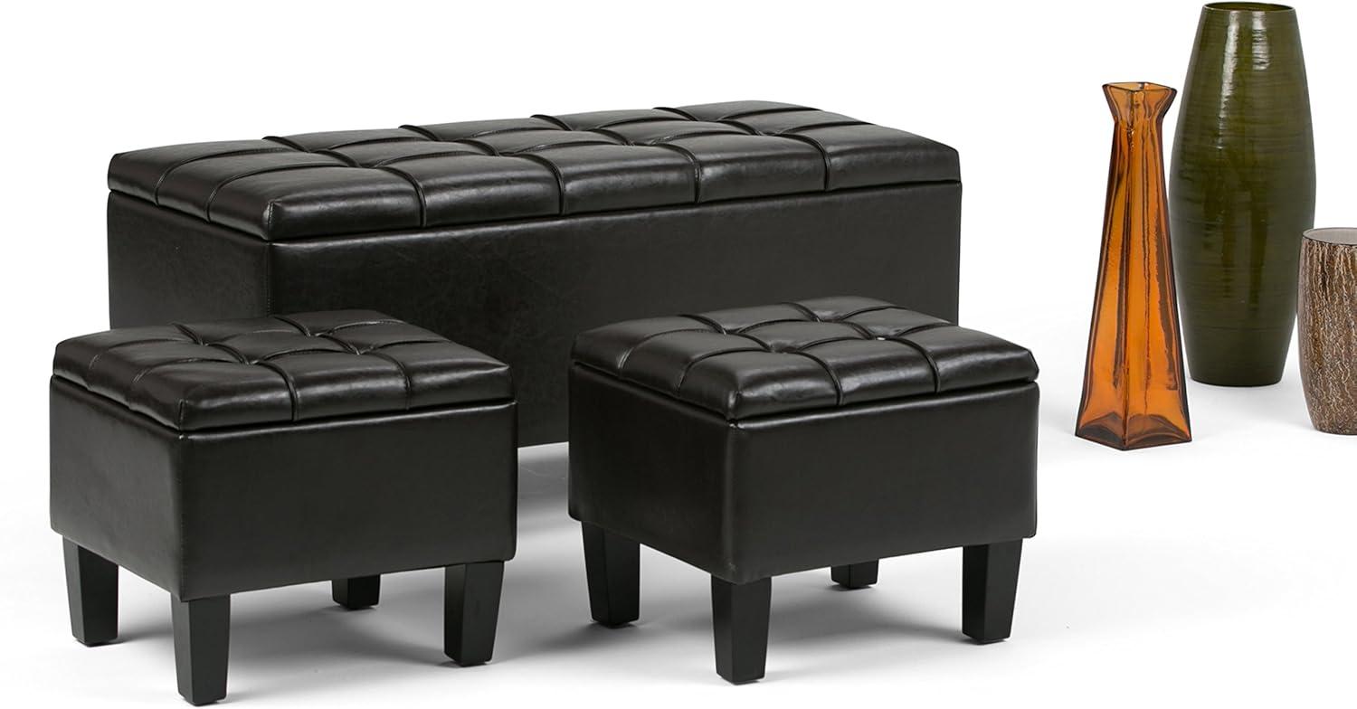 Abdiwahid Upholstered Storage Bench