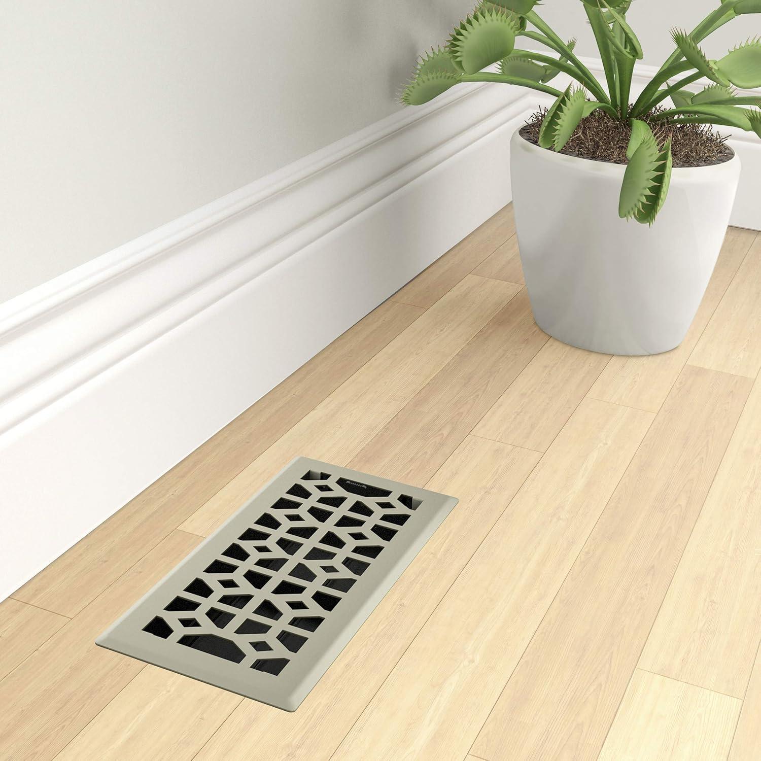 Imperial 4'' W Stainless Steel Floor Vent Cover (Set of 5)