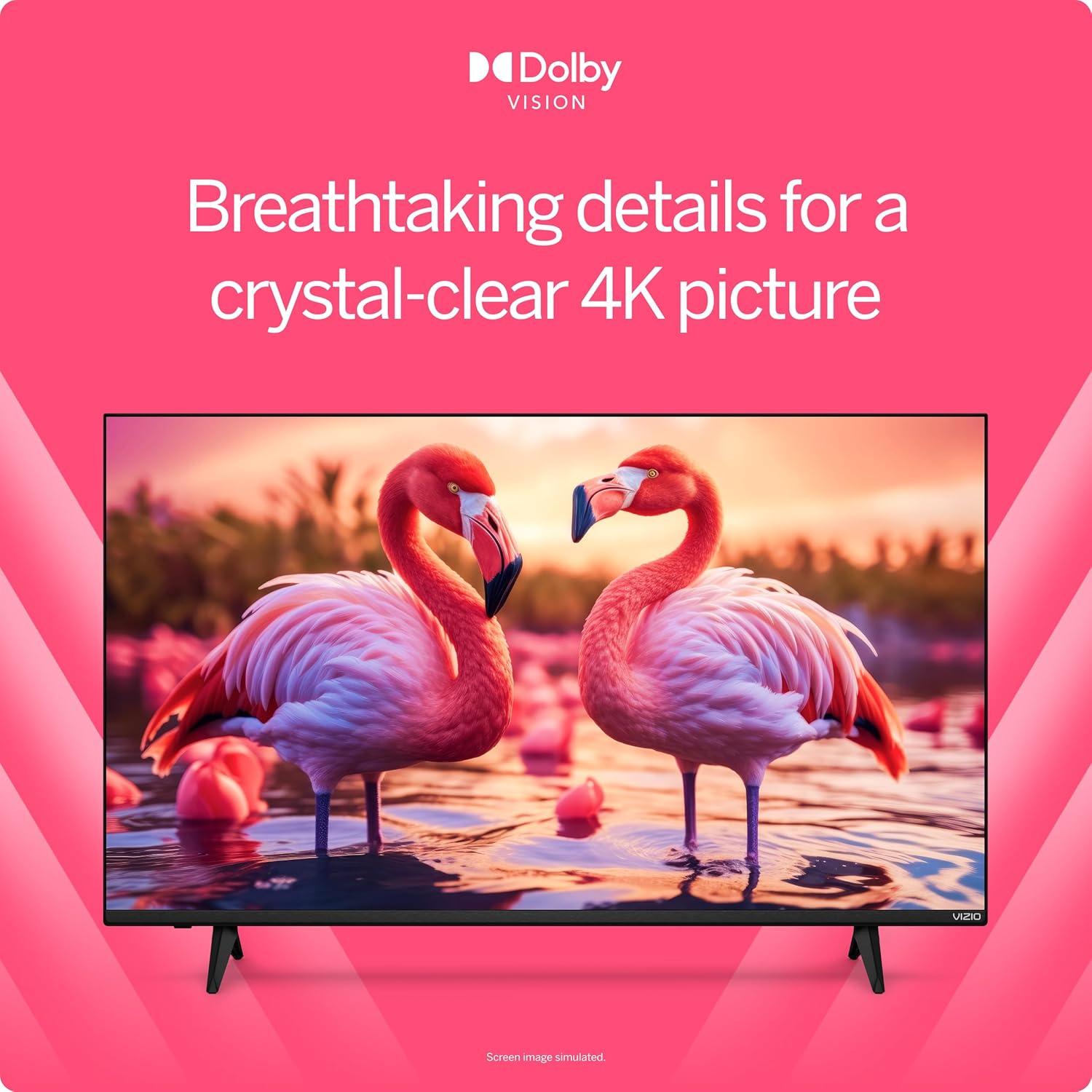 VIZIO 43" Class 4K UHD LED HDR Smart TV - V4K43M-08