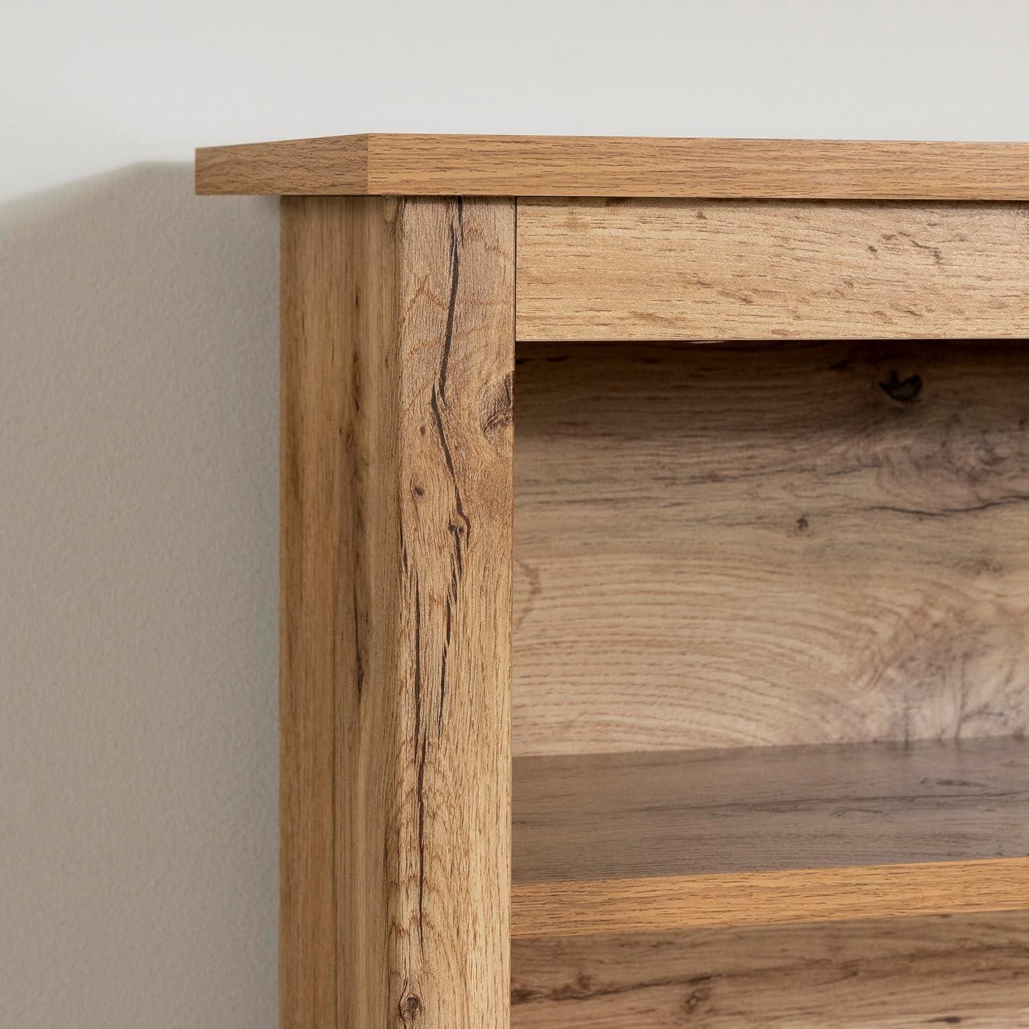 South Shore Tassio, Farmhouse Headboard, Twin Brown