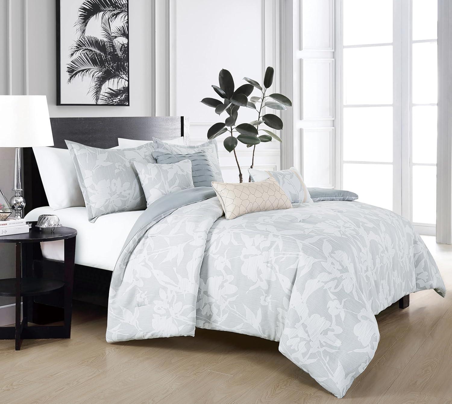 Polyester Floral Comforter Set