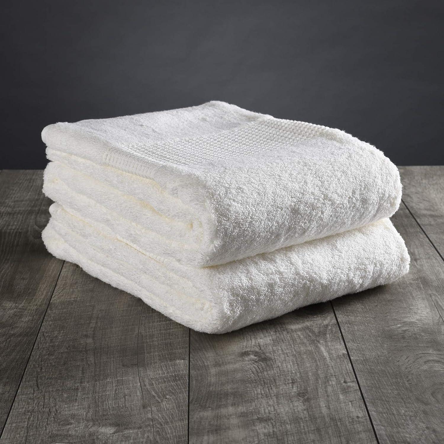 Delilah Home 100% Organic Cotton Towels, 13-Inch by 13-Inch, Face Towels (Twin Pack)