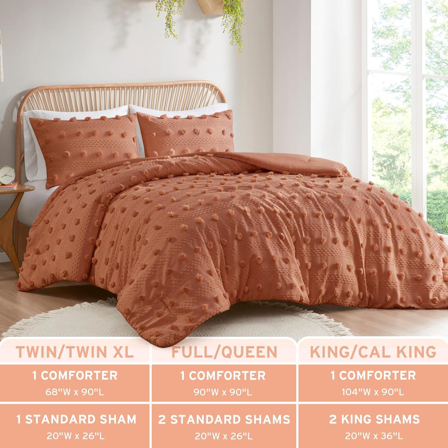 Clip Jacquard Comforter Set