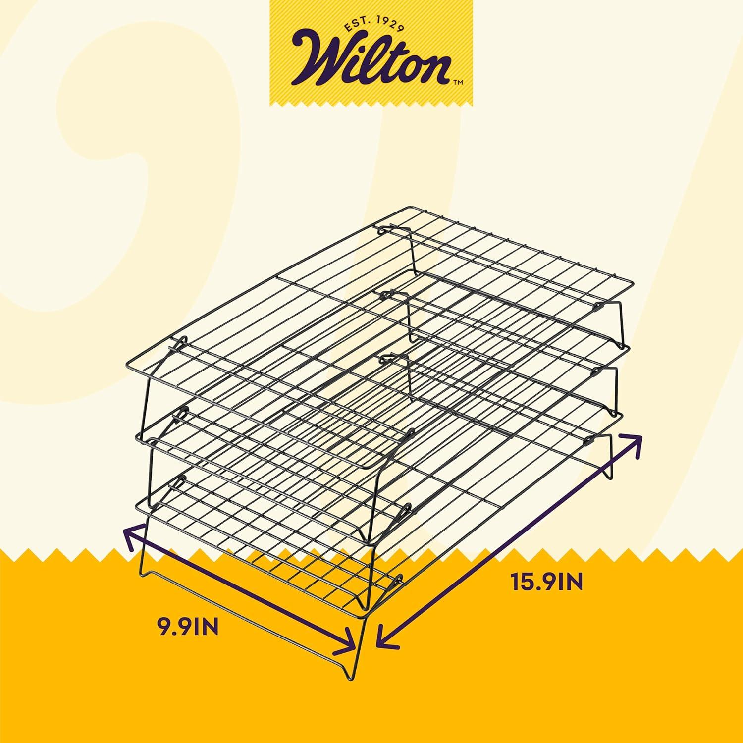 Wilton Black Iron 3-Tier Cooling Rack for Baking