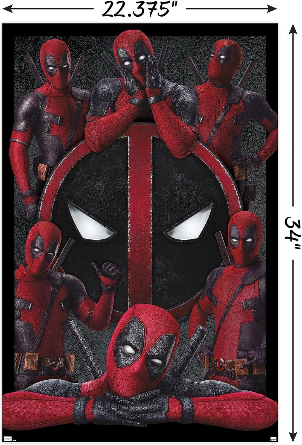 Marvel Deadpool Legacy - Collage Wall Poster, 22.375" x 34"